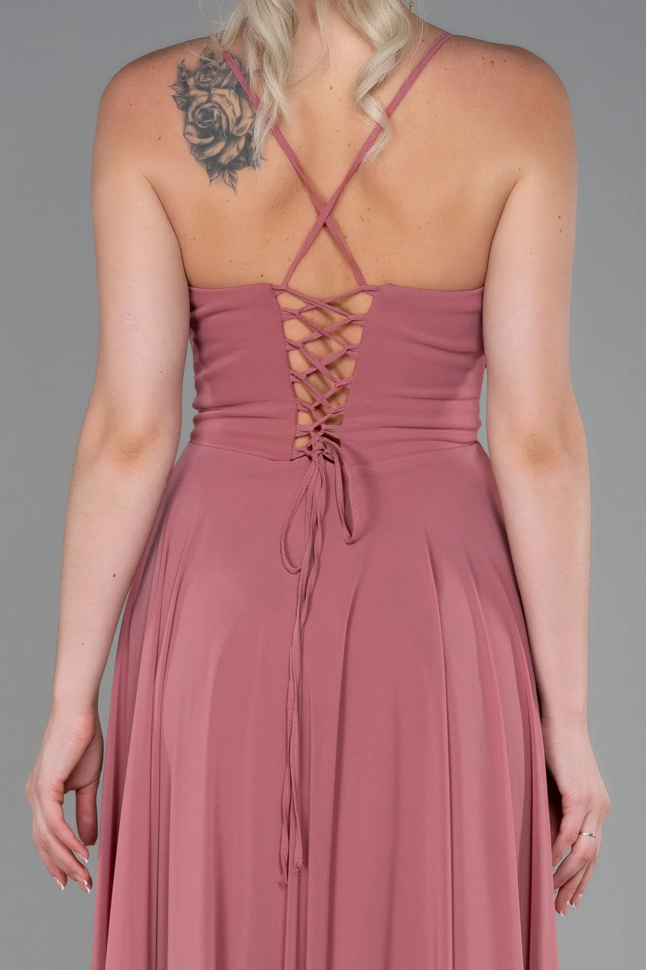 Onion Skin-Long Prom Gown ABU1305