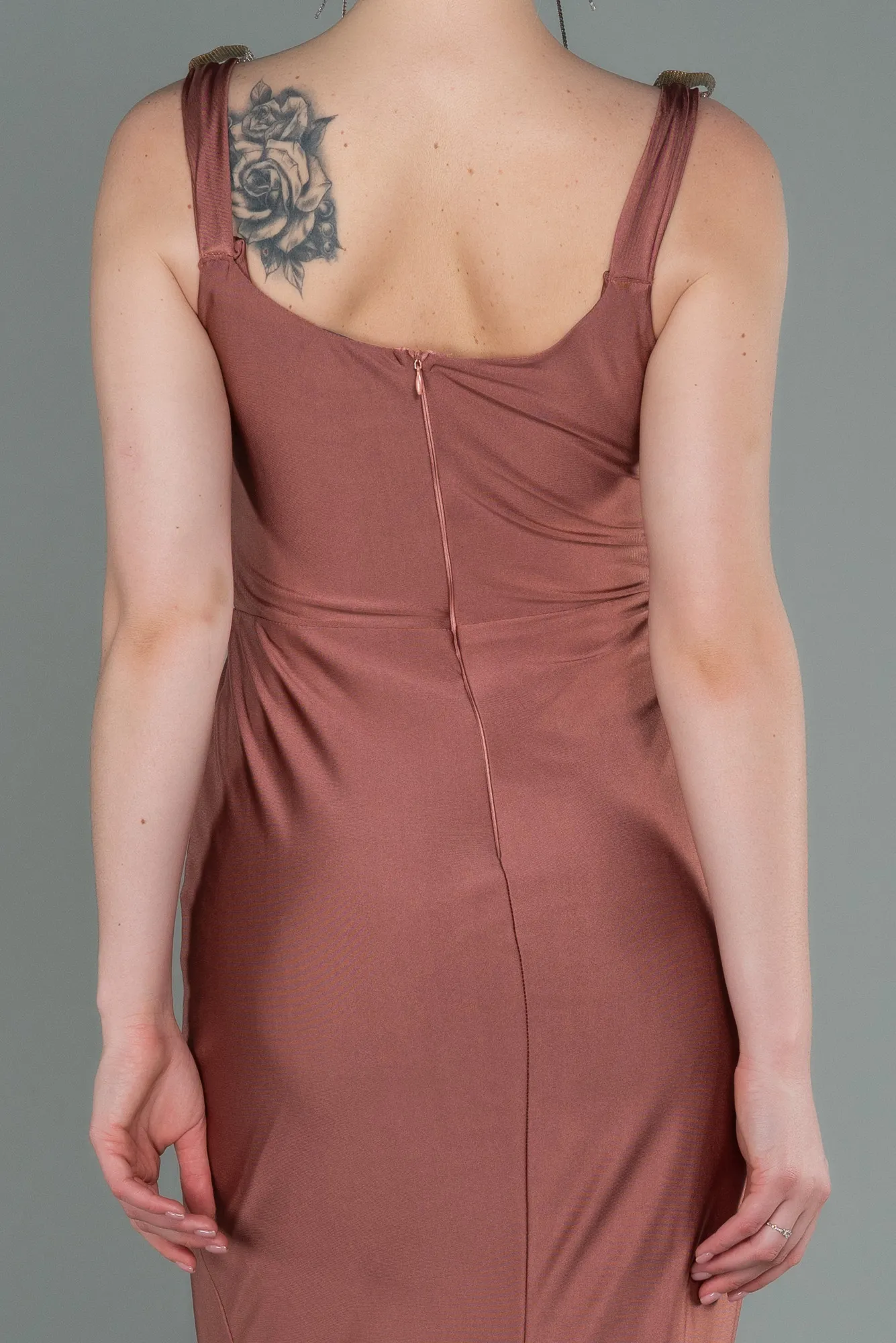 Onion Skin-Long Prom Gown ABU3137