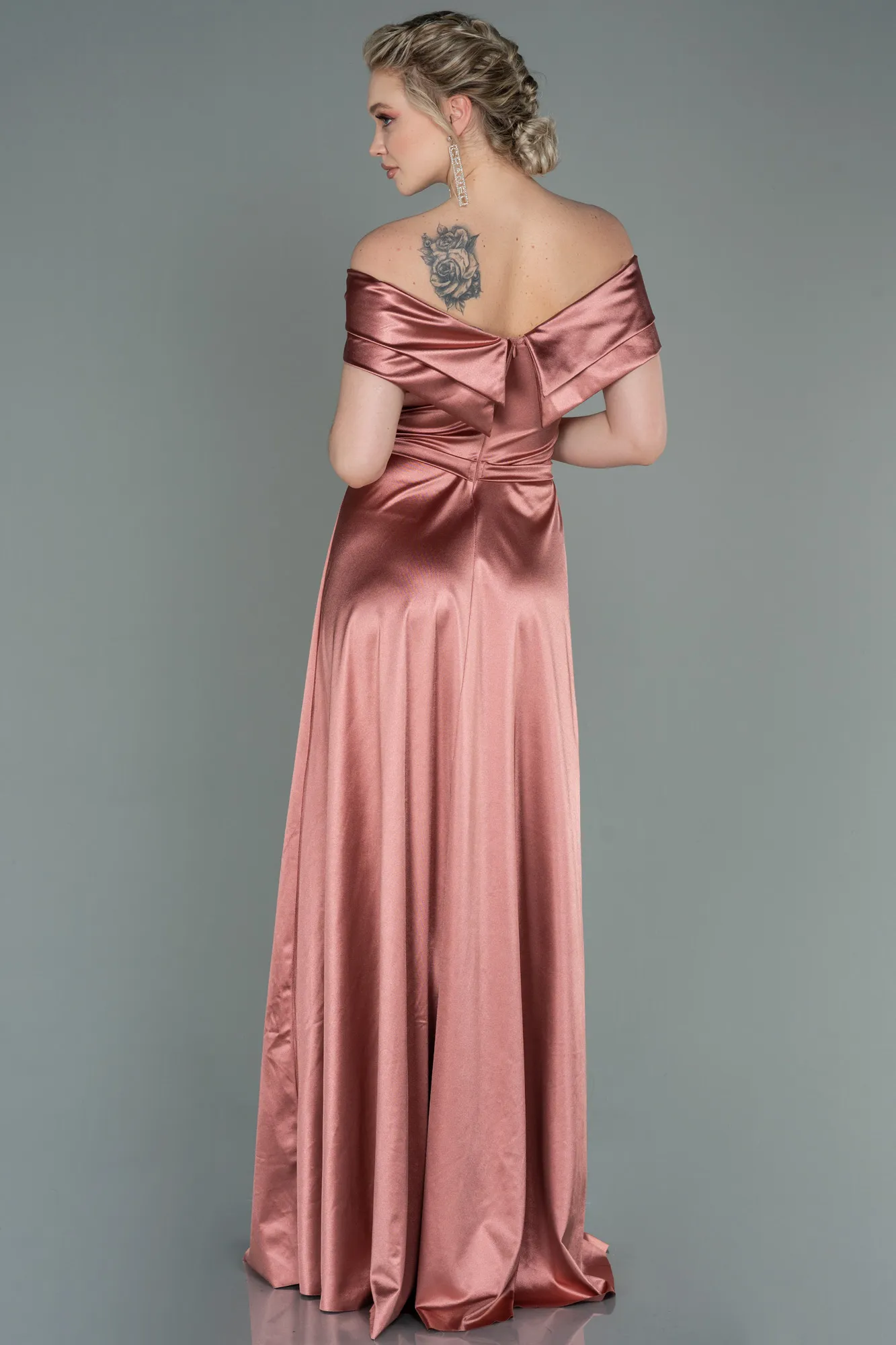 Onion Skin-Long Prom Gown ABU3157