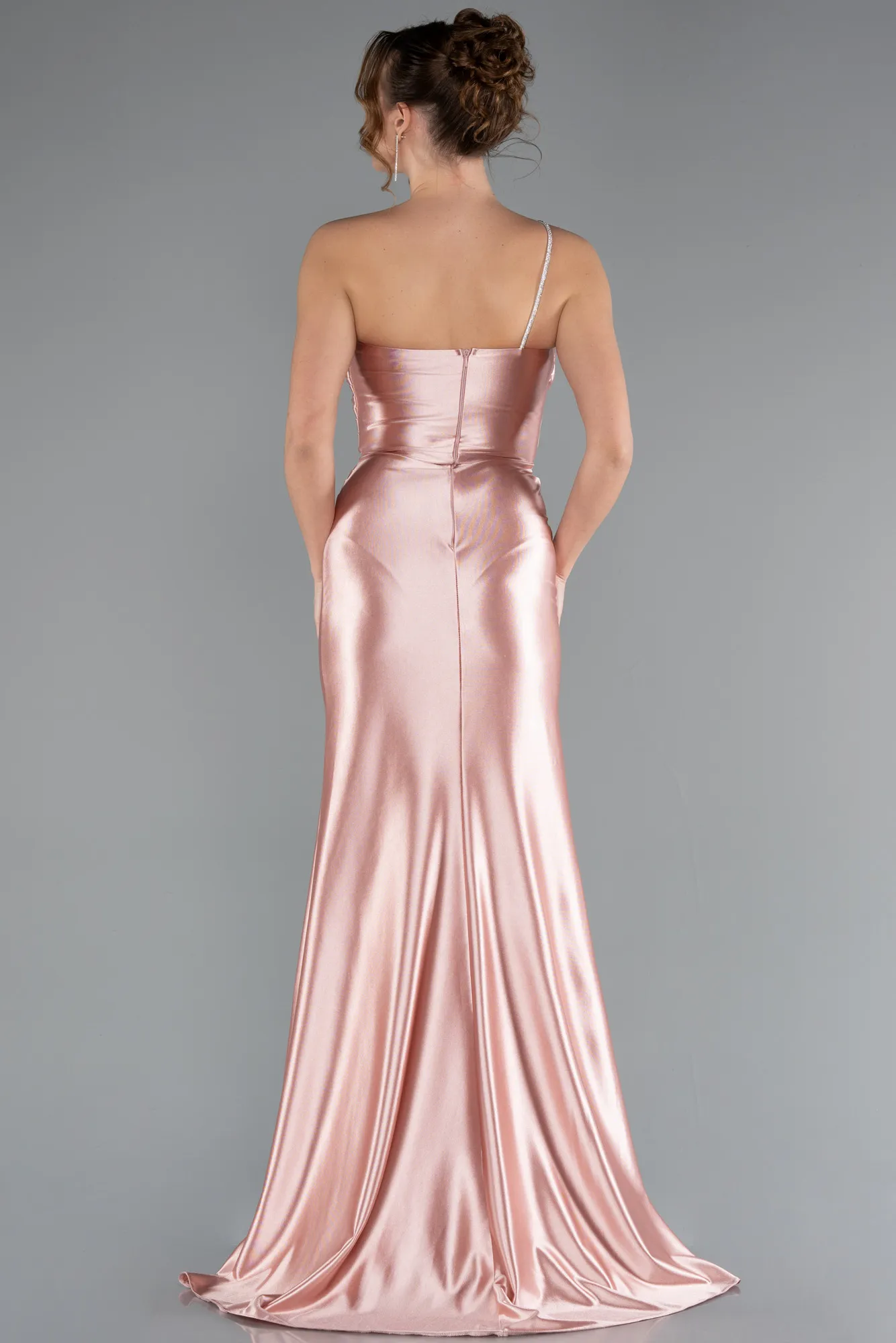 Onion Skin-Long Prom Gown ABU5022
