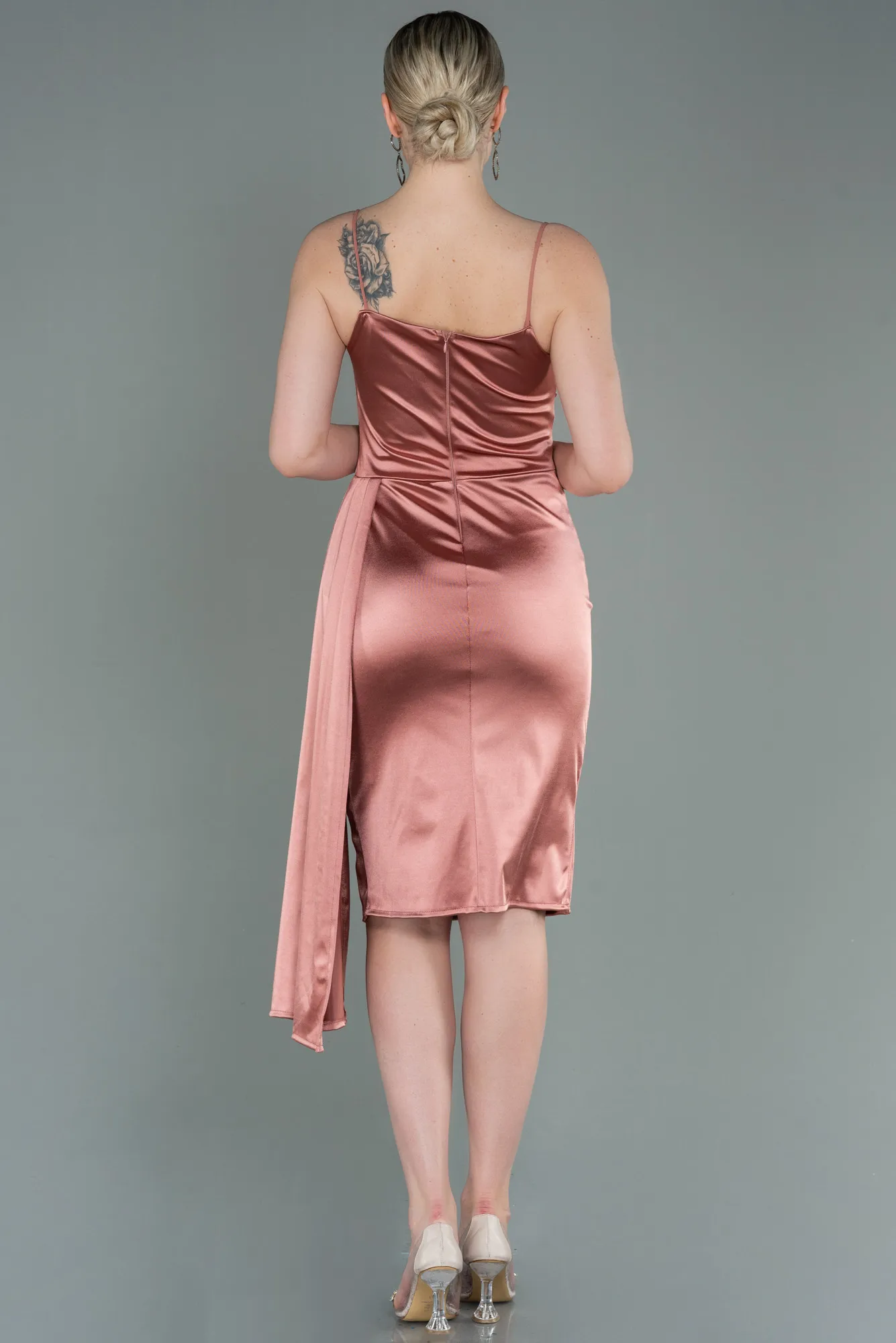 Onion Skin-Midi Invitation Dress ABK1757