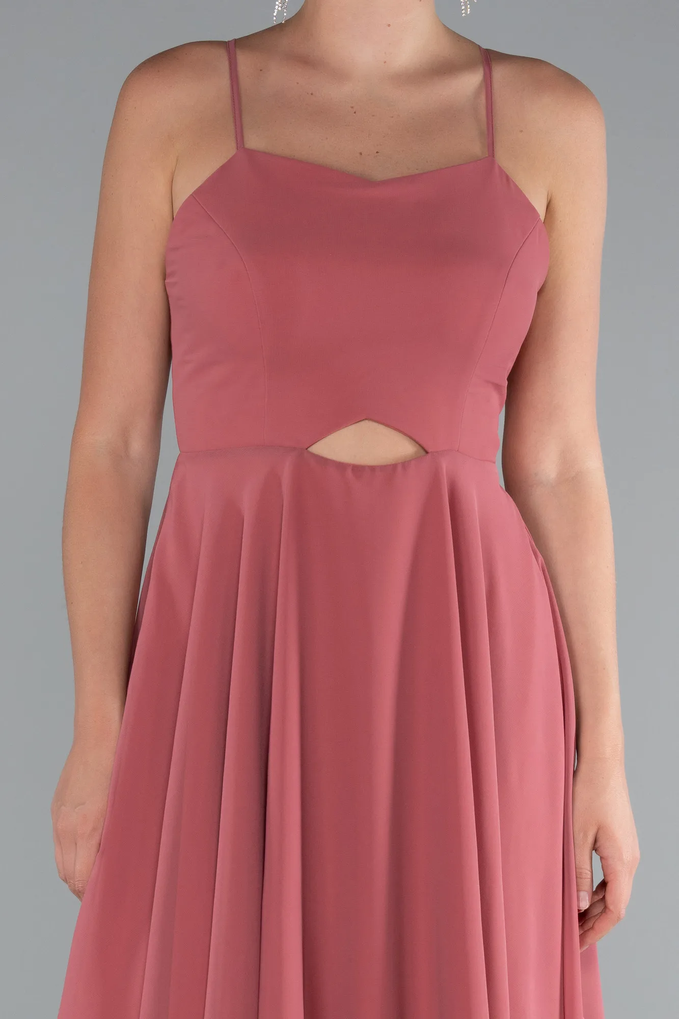 Onion Skin-Short Chiffon Cocktail Dress ABK2358