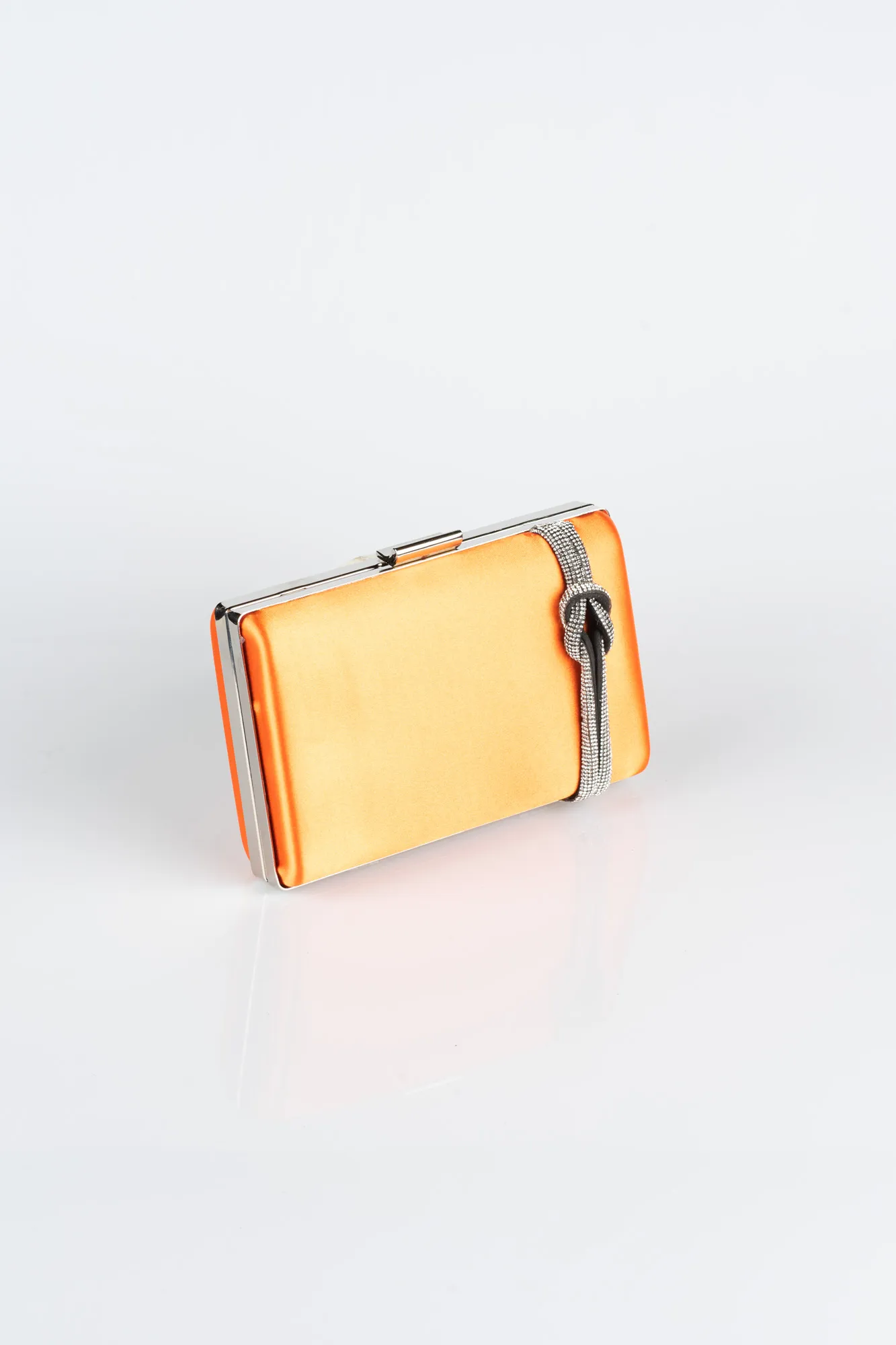 Orange-Satin Box Bag VT9275