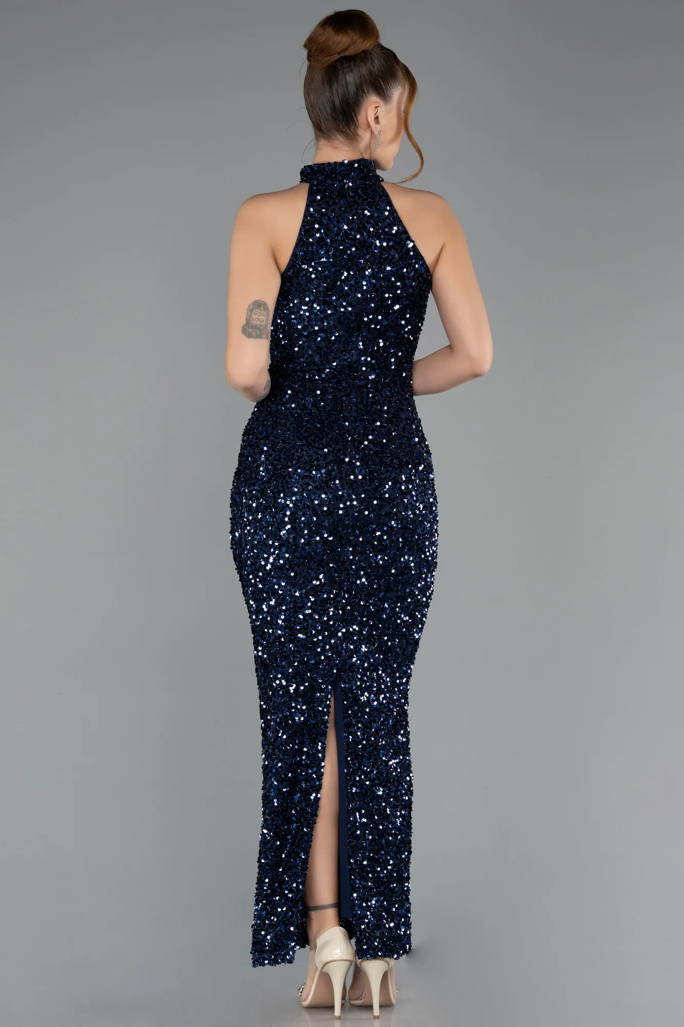 Parlement Blue-Long Evening Dress ABK2474