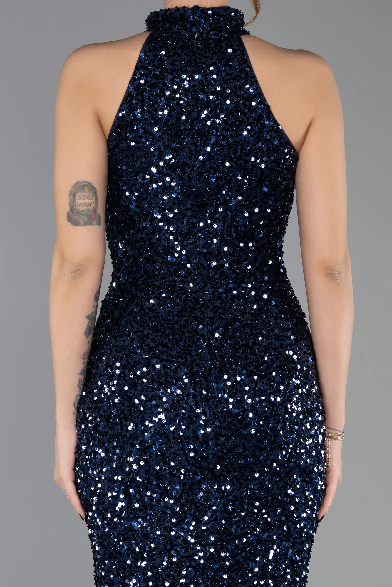 Parlement Blue-Long Evening Dress ABK2474