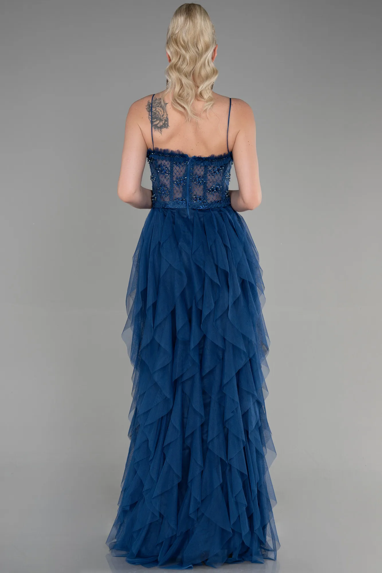Parlement Blue-Long Evening Dress ABU2822