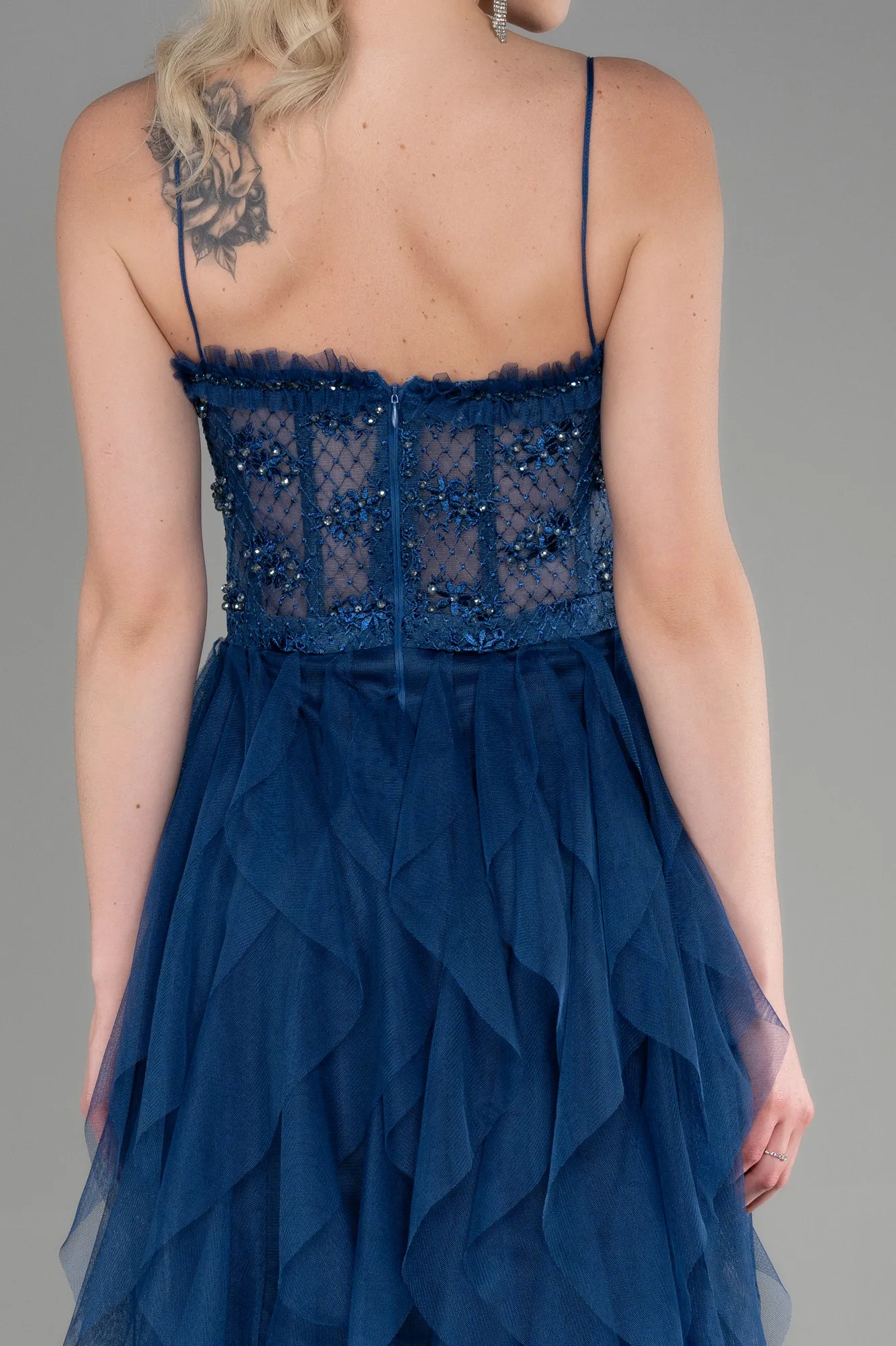 Parlement Blue-Long Evening Dress ABU2822