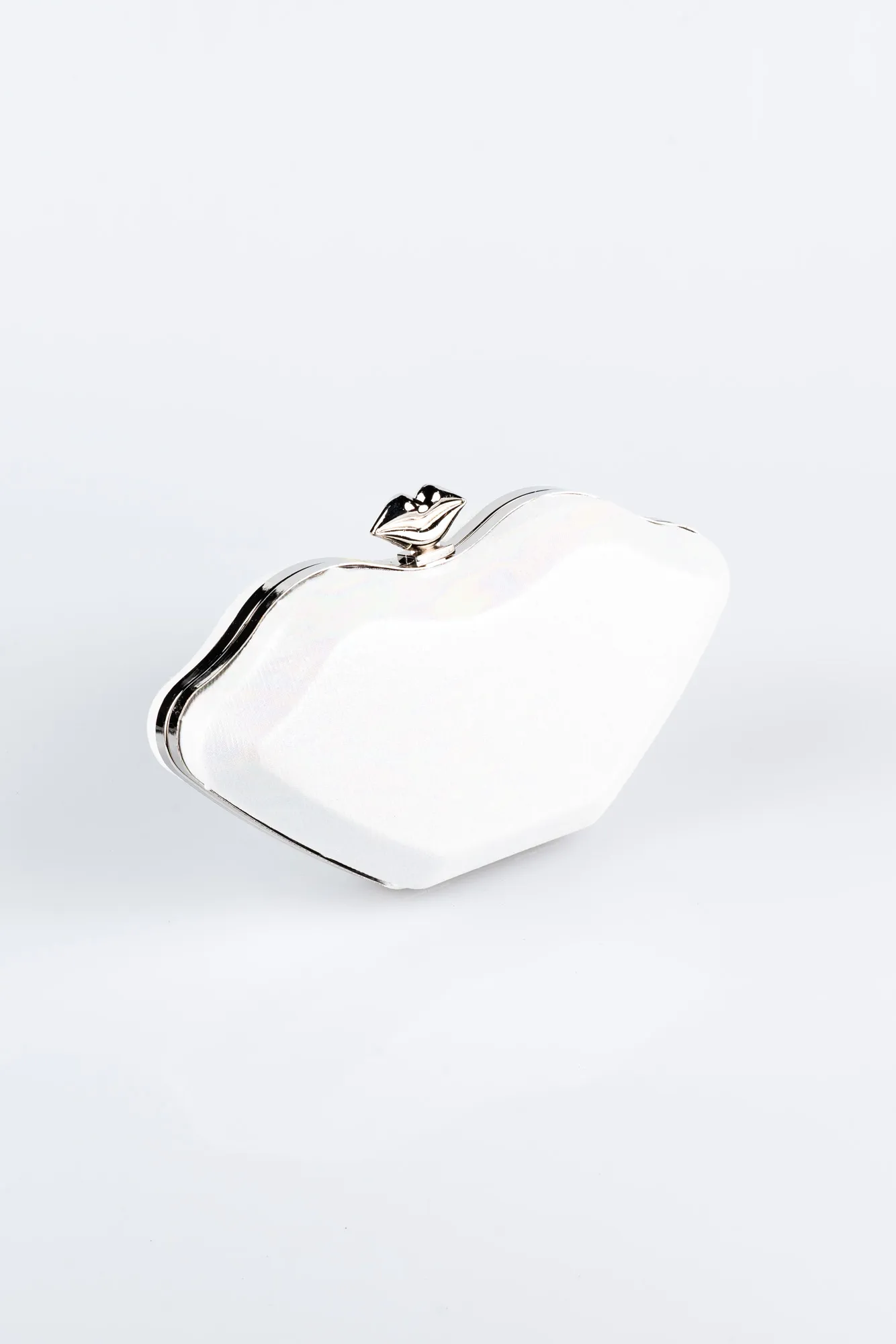 Pearl-Plaster Fabric Box Bag SH816