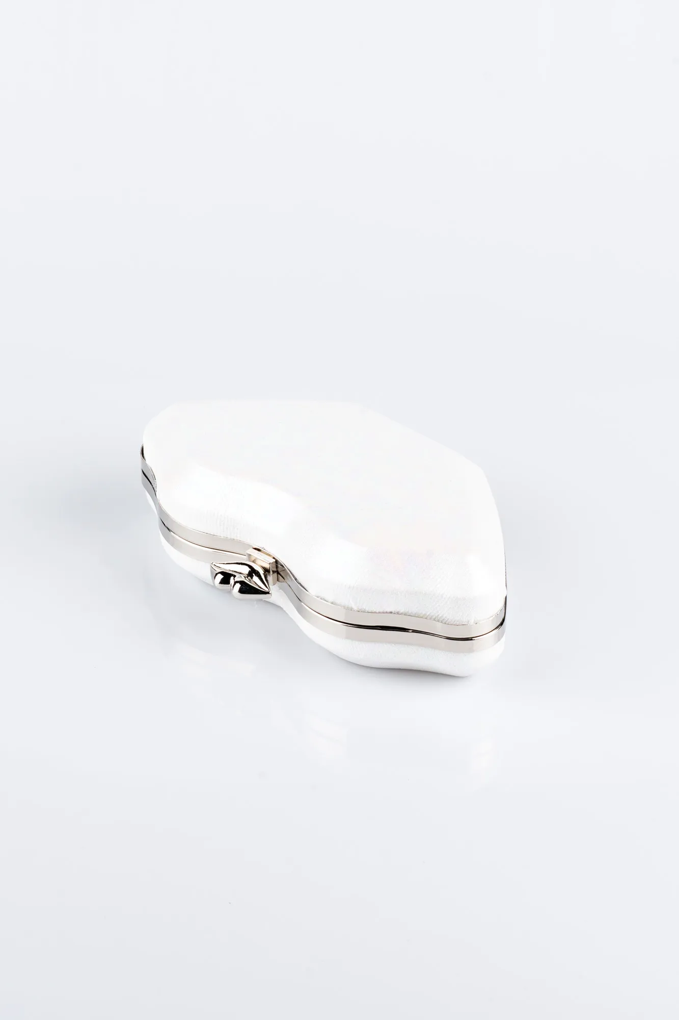 Pearl-Plaster Fabric Box Bag SH816