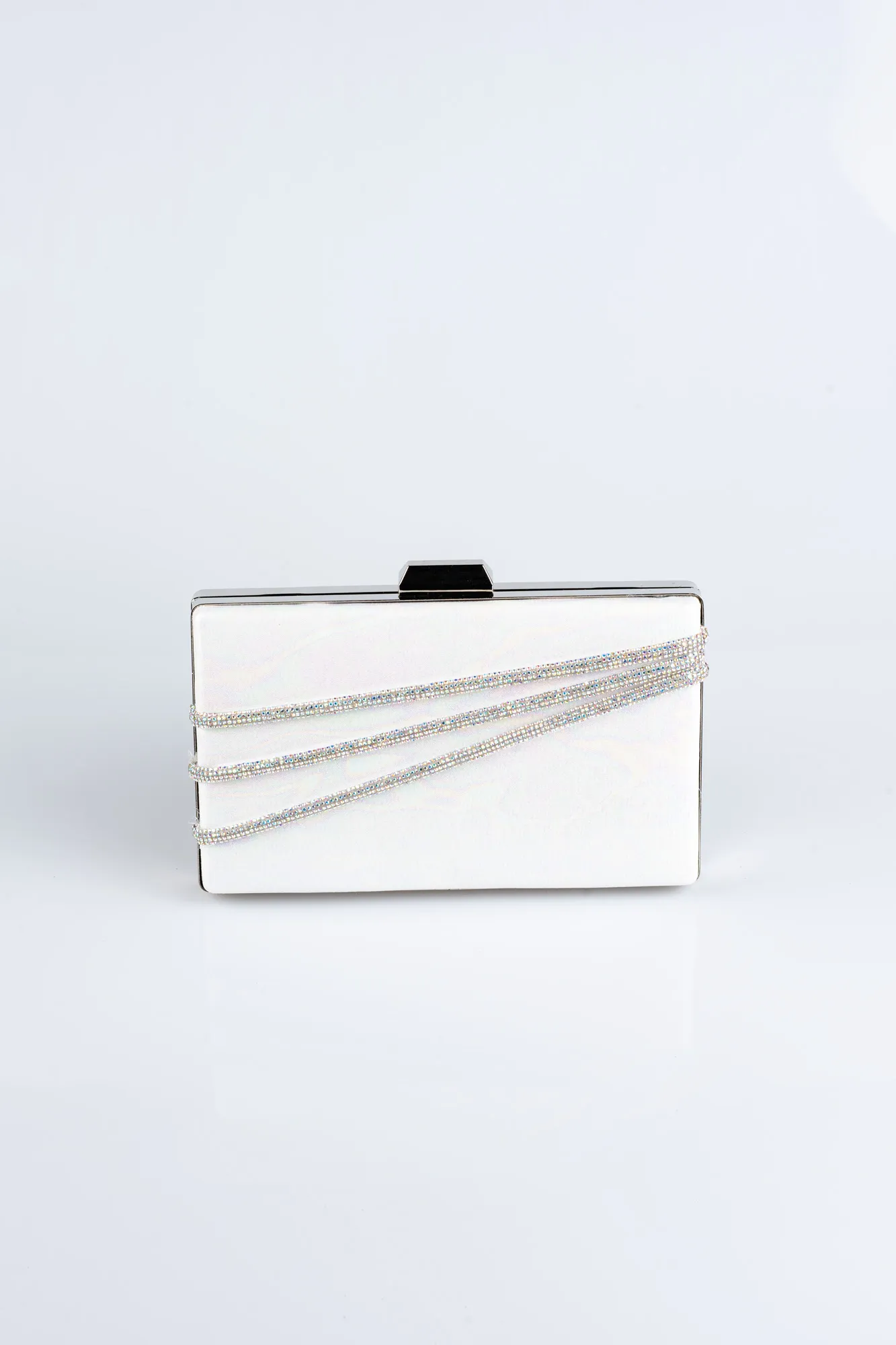 Pearl-Plaster Fabric Night Bag SH819