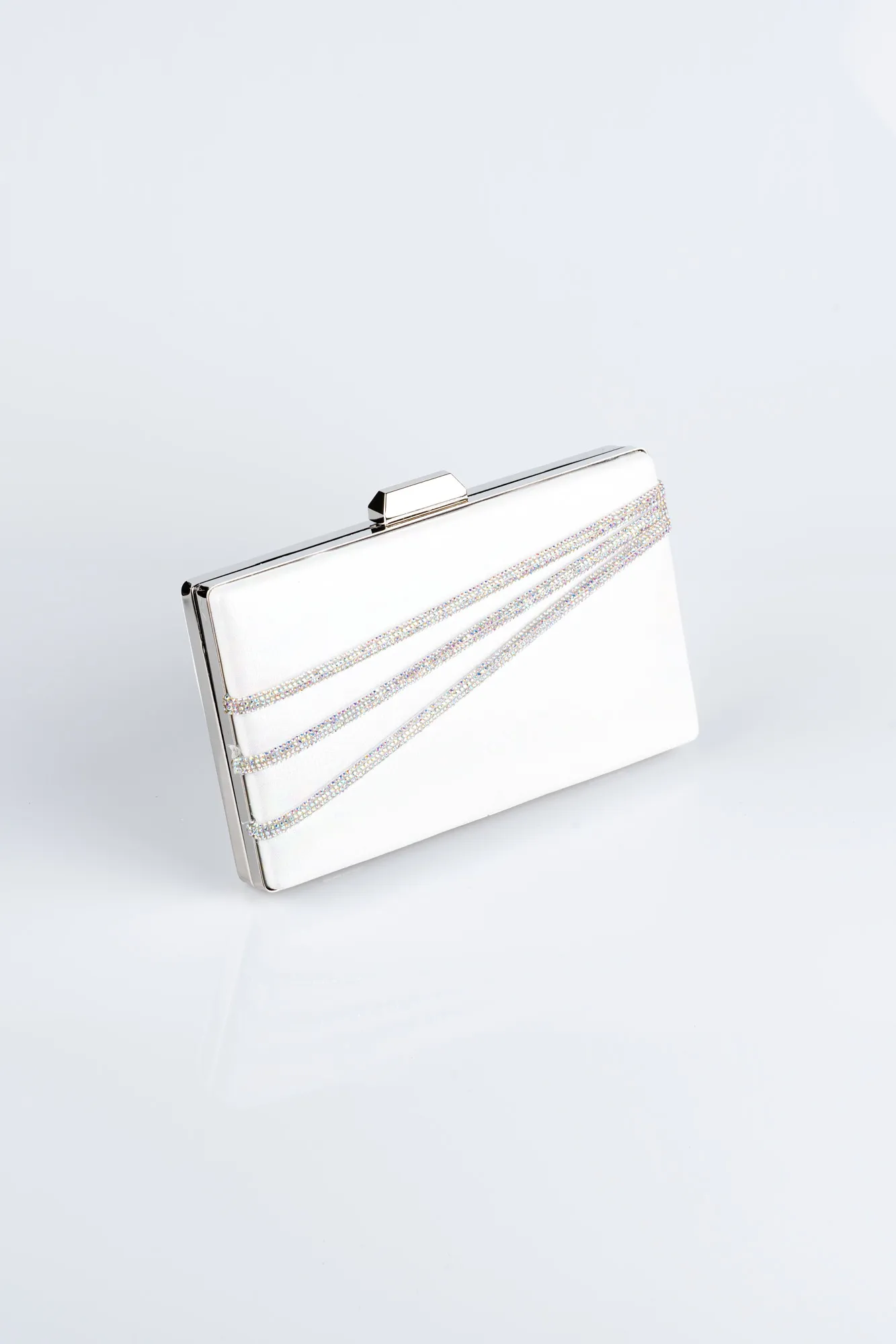 Pearl-Plaster Fabric Night Bag SH819