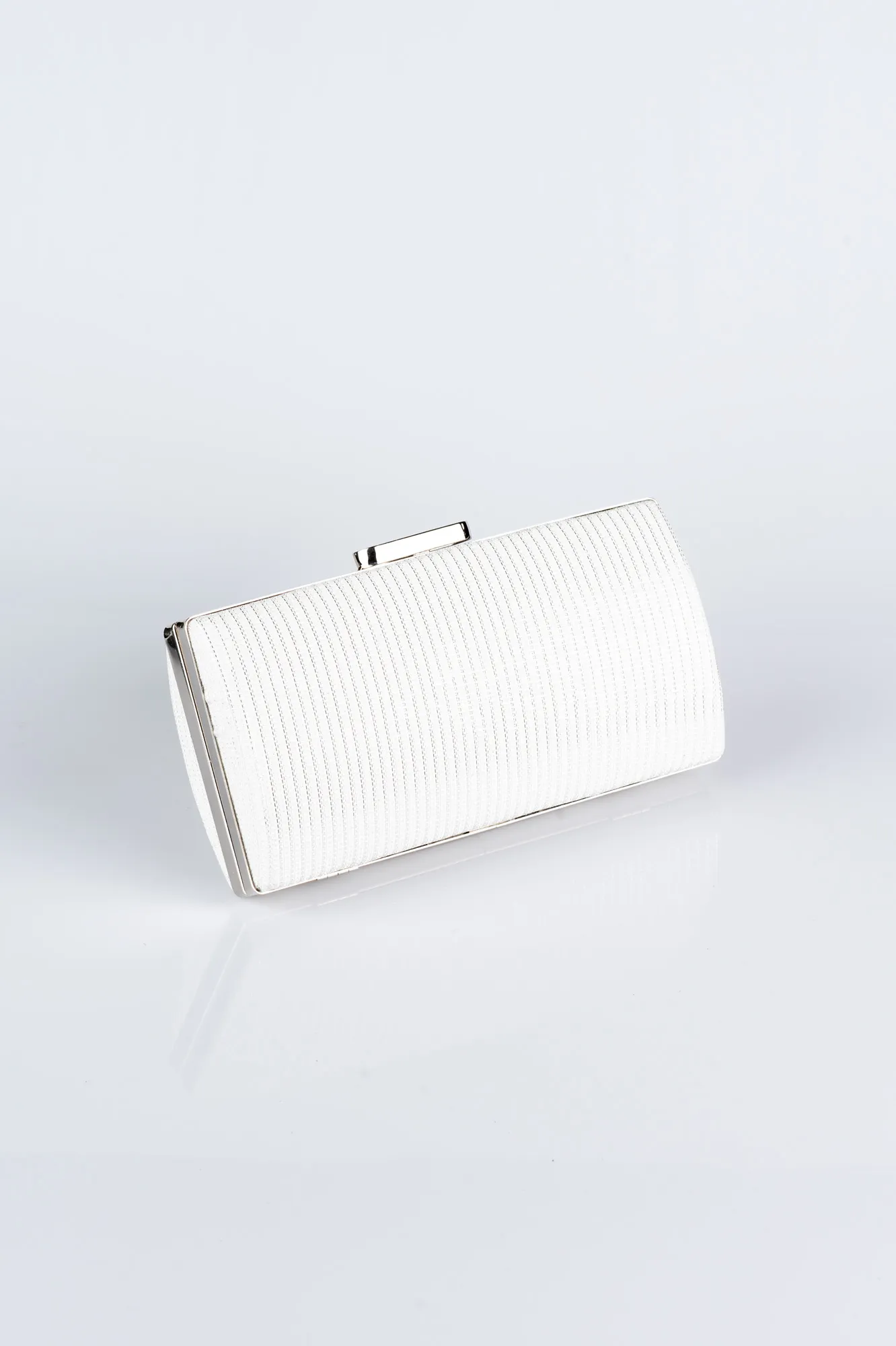 Pearl-Silvery Box Bag V233