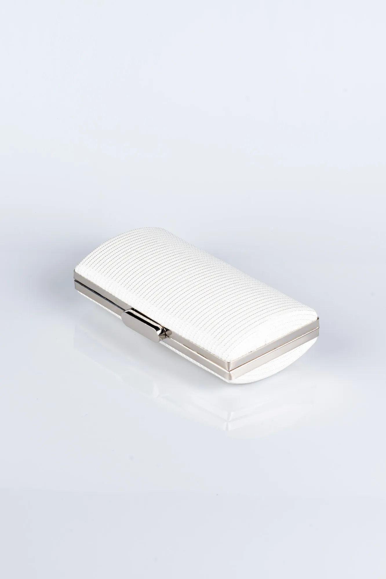 Pearl-Silvery Box Bag V233