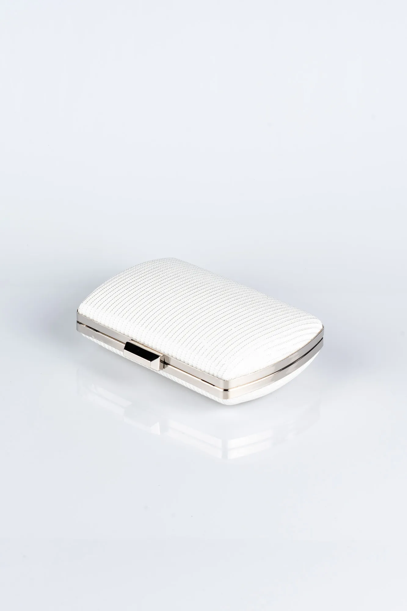 Pearl-Silvery Evening Bag V276