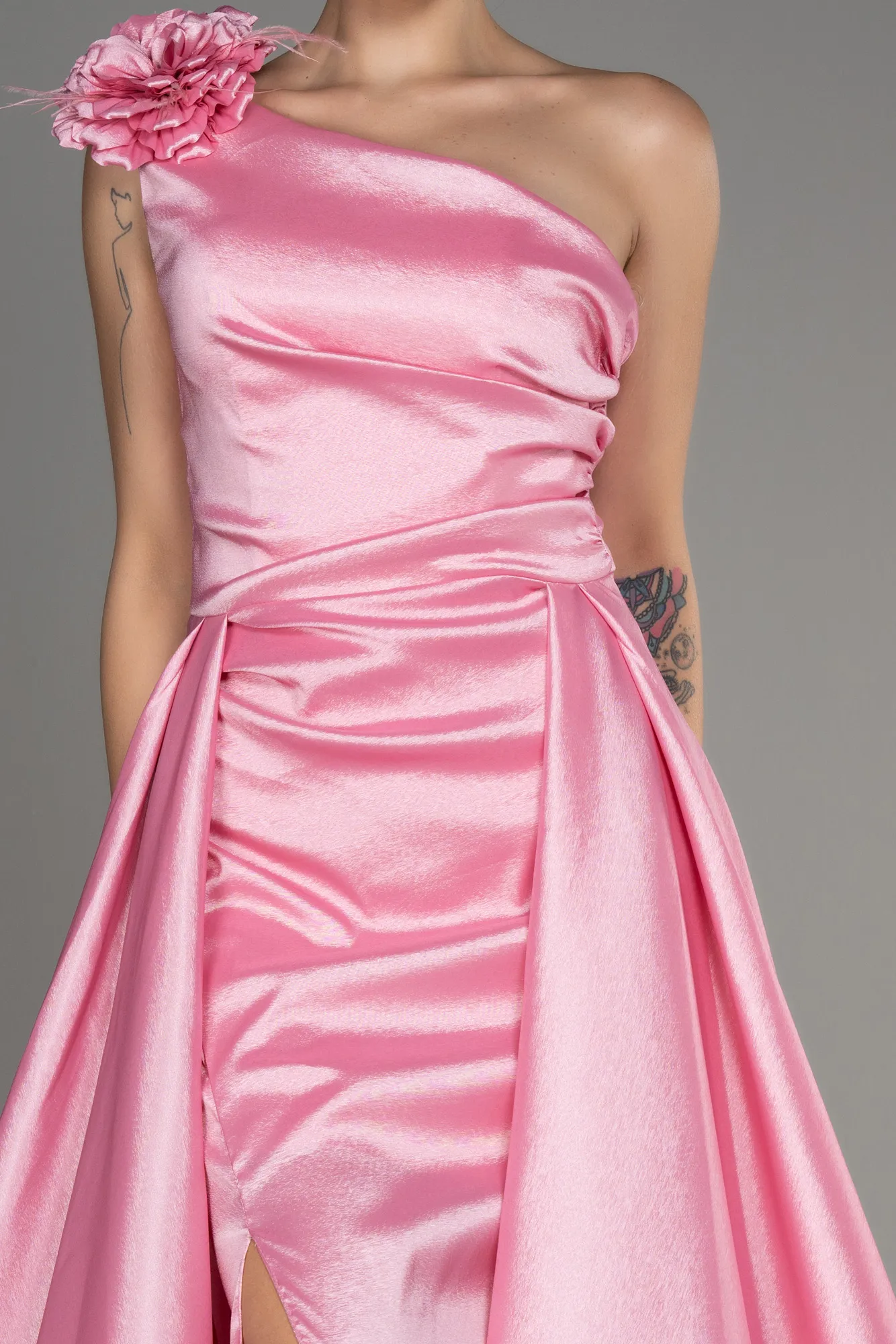 Pink-Long Evening Dress ABU3772