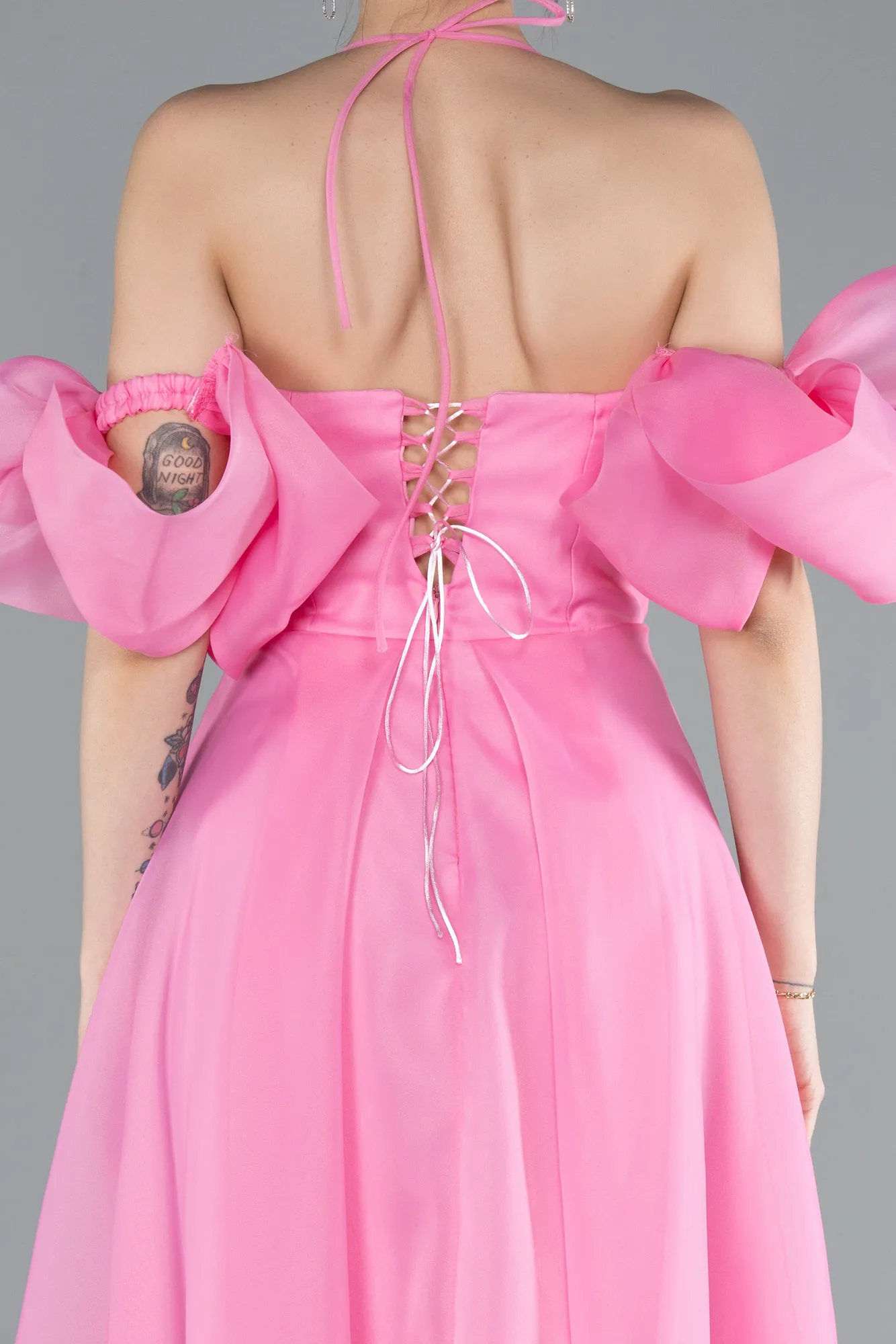 Pink-Midi Cocktail Dress ABK2290