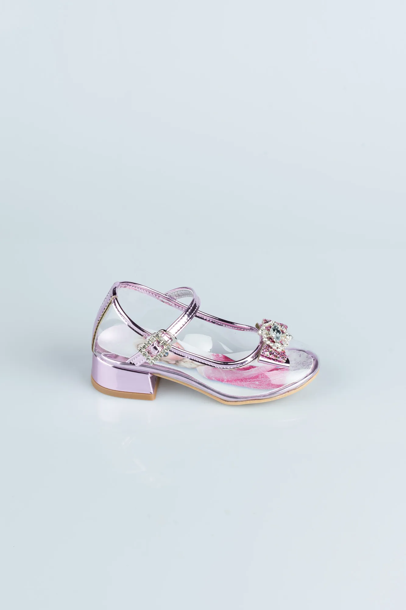 Pink-Skin Kids Shoe HR005