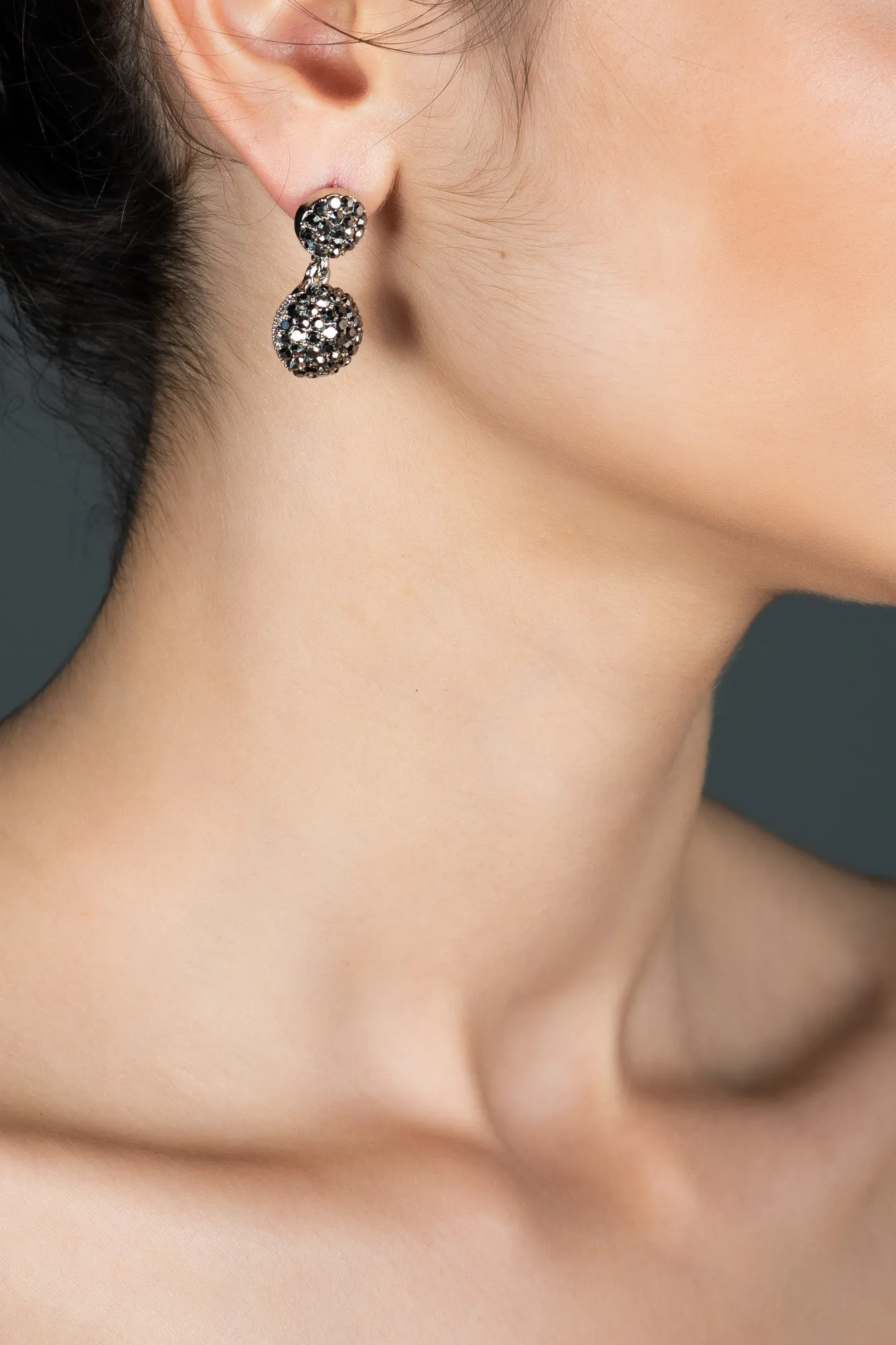 Platinum-Earring UK031