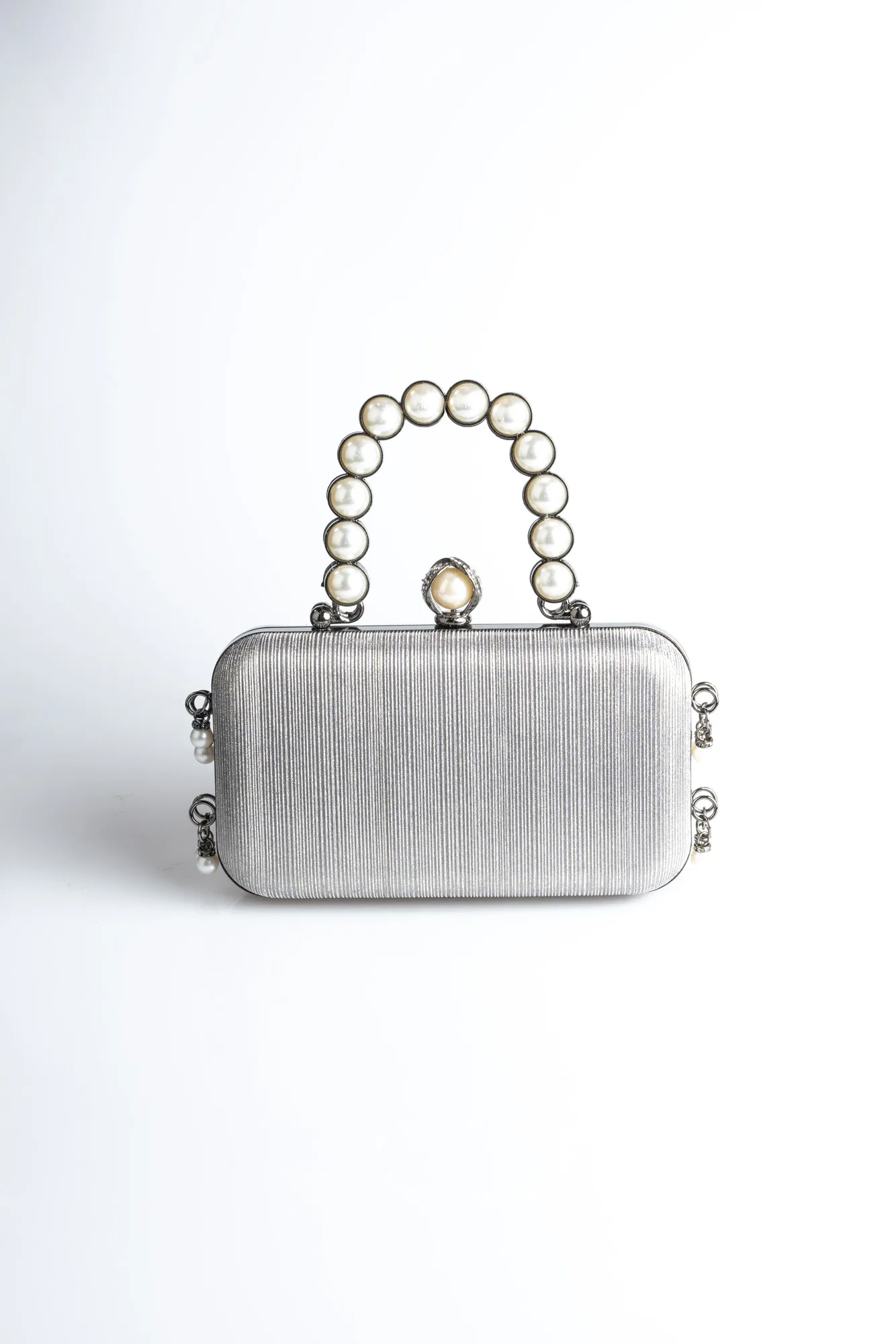 Platinum-Laser Cut Night Bag KC714