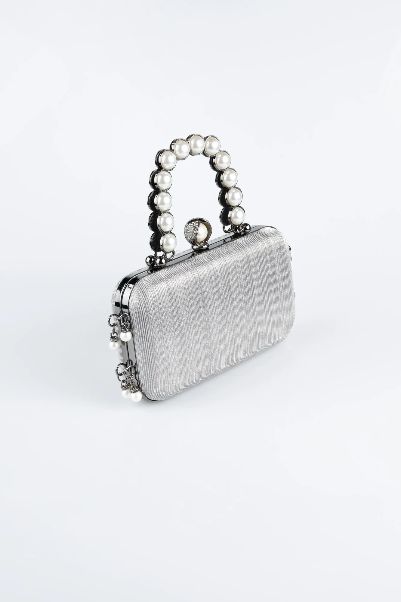 Platinum-Laser Cut Night Bag KC714