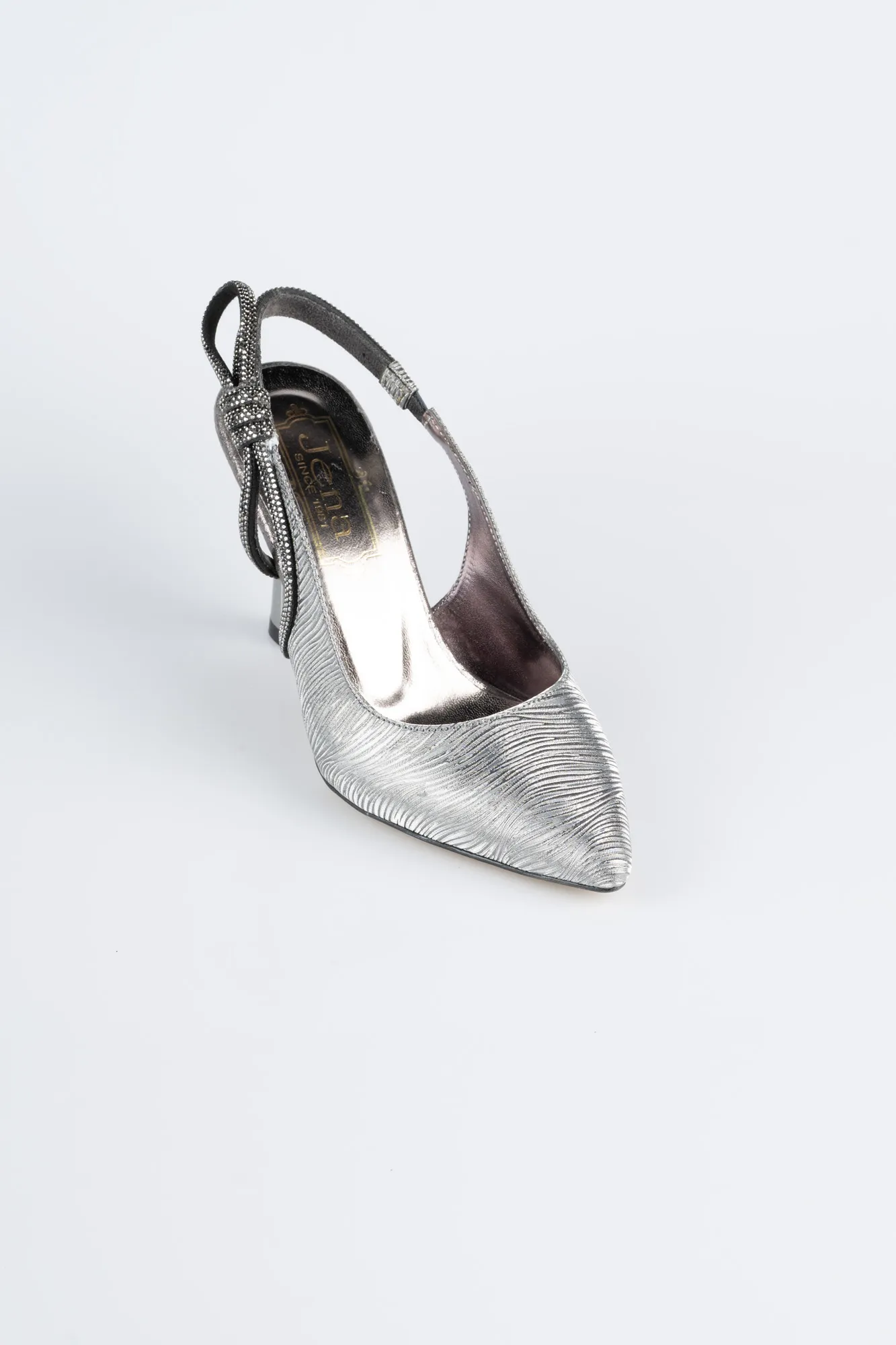 Platinum-Laser Cut Stiletto MJ4102