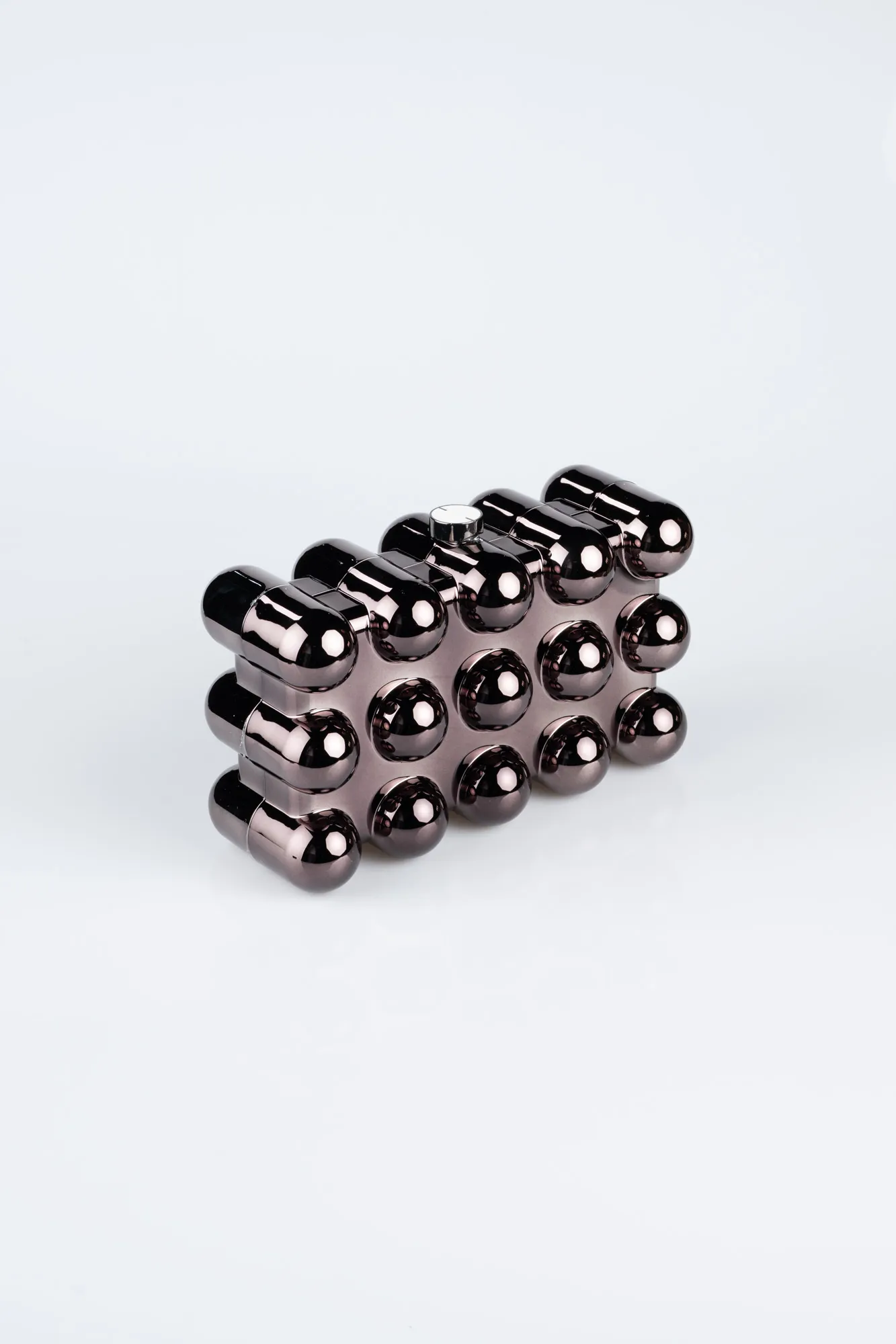 Platinum-Metal Evening Bag SH843