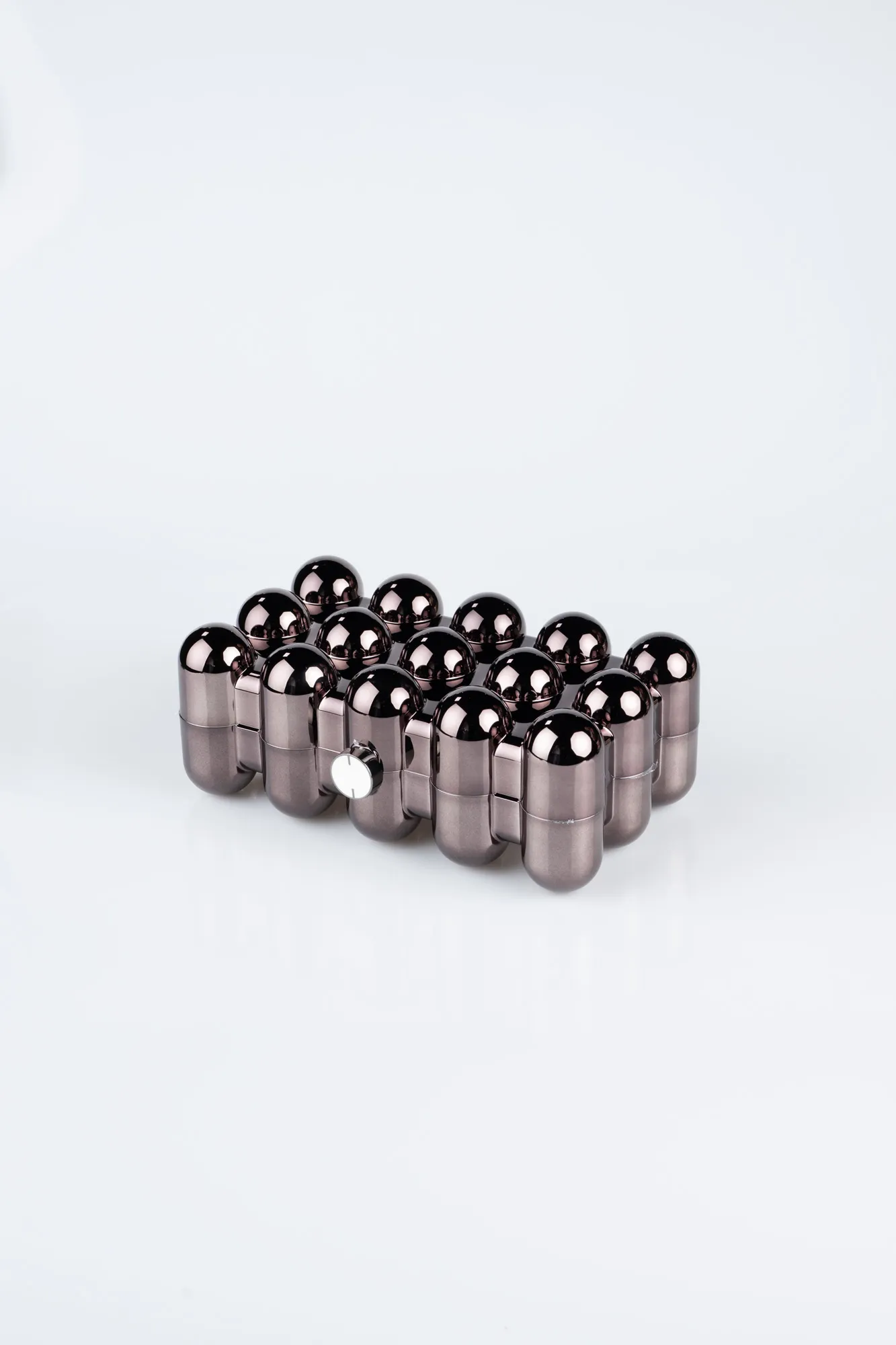 Platinum-Metal Evening Bag SH843