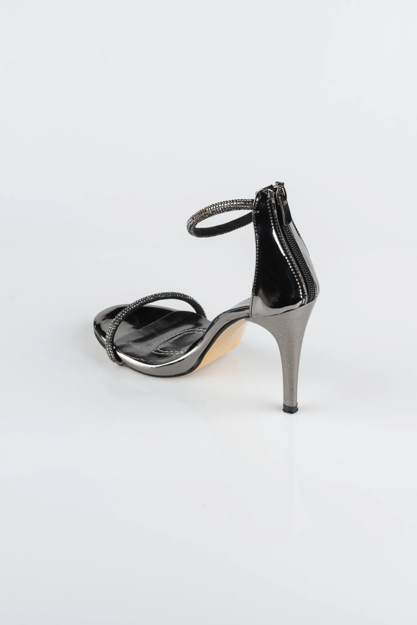 Platinum-Mirror Evening Shoe ABA8000