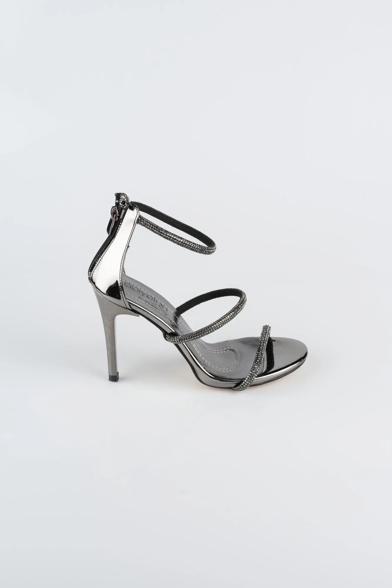 Platinum-Mirror Evening Shoe ABA8001