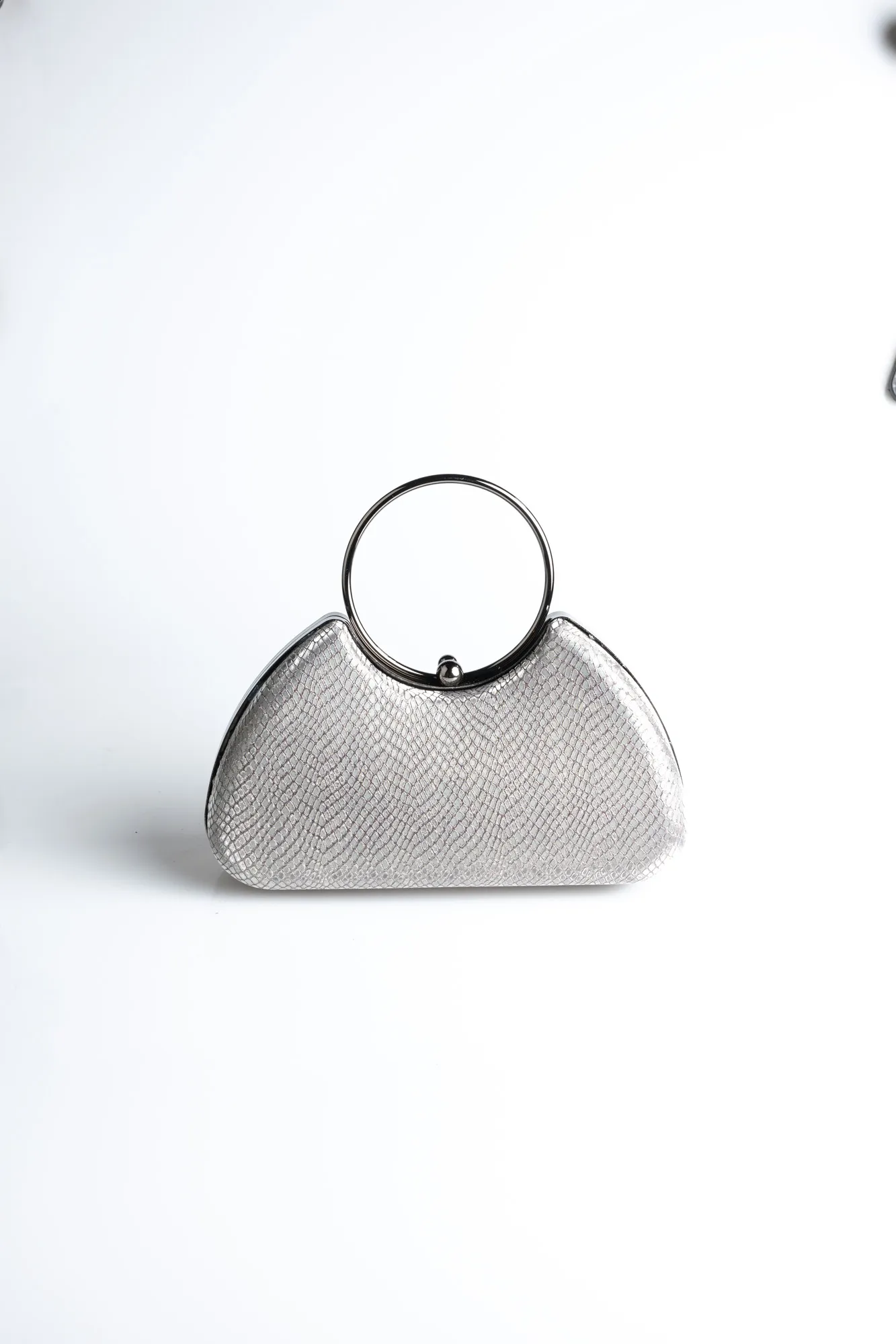 Platinum-Patterned Evening Bag KC712