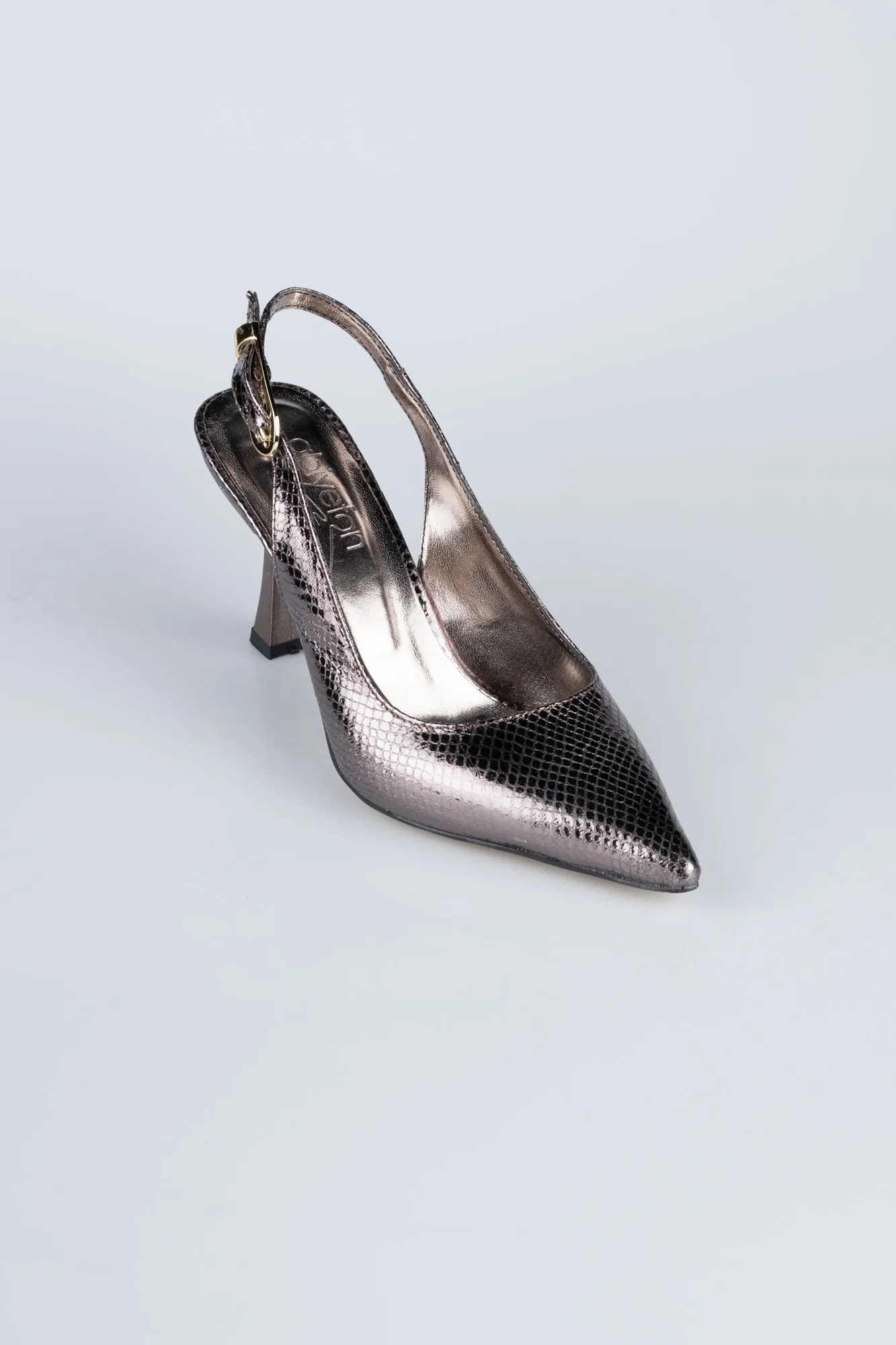 Platinum-Patterned Evening Shoe ABD1130