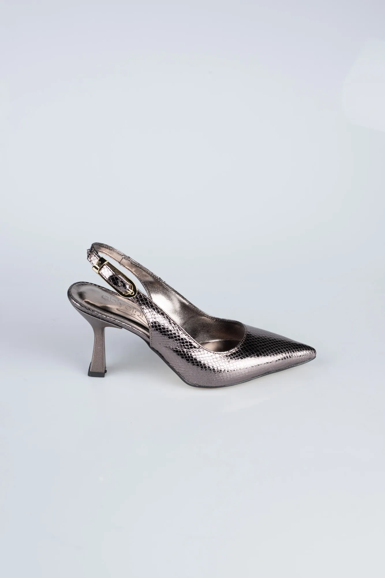 Platinum-Patterned Evening Shoe ABD1130