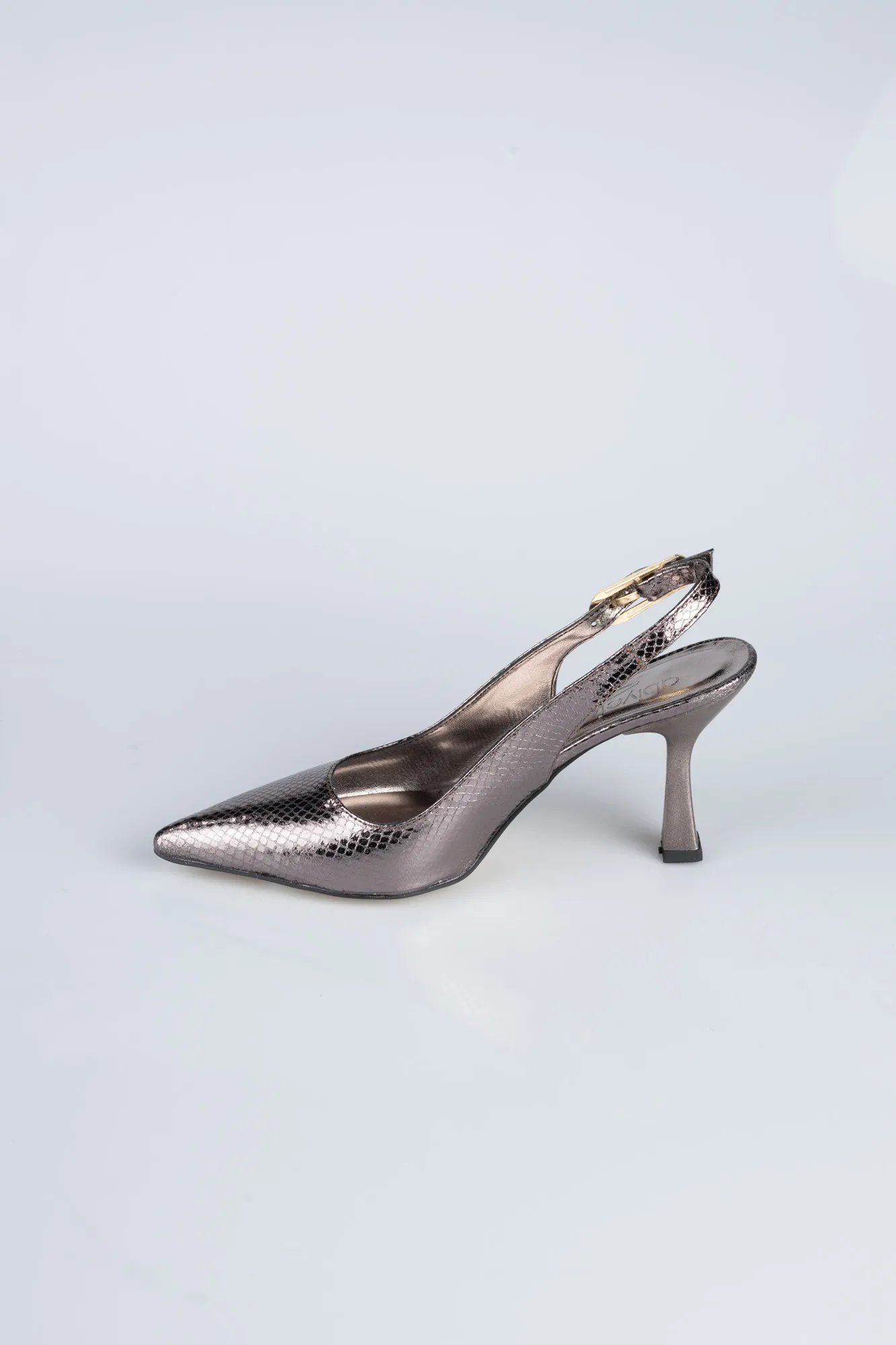 Platinum-Patterned Evening Shoe ABD1130