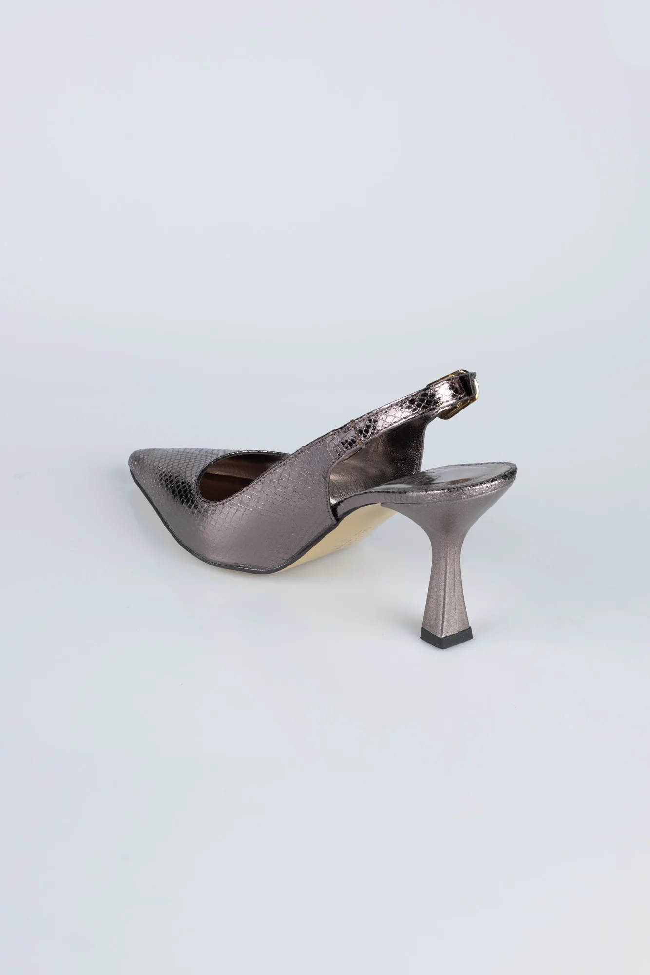 Platinum-Patterned Evening Shoe ABD1130