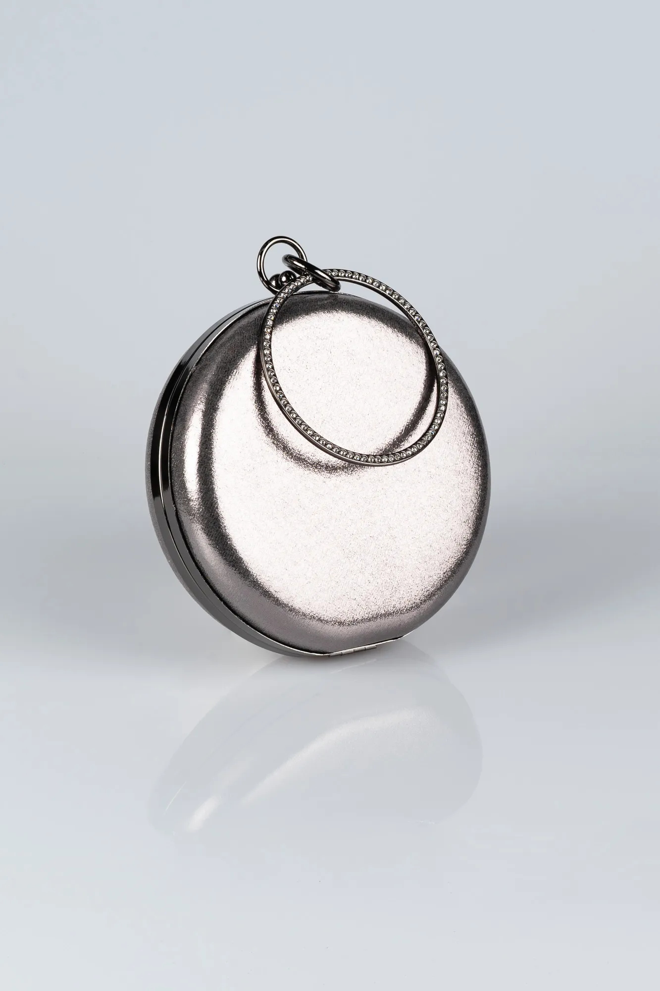 Platinum-Plaster Fabric Box Bag V0259