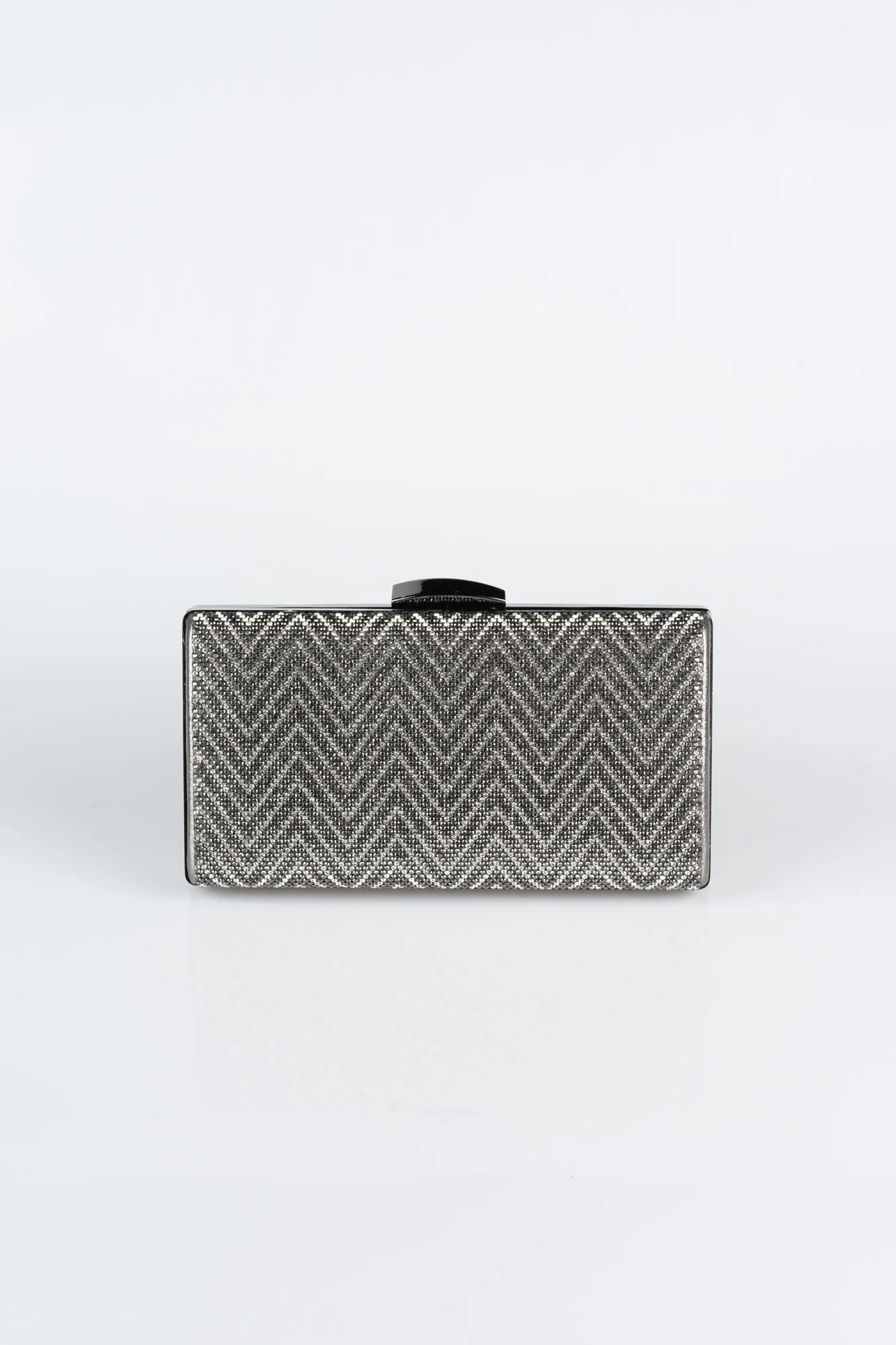 Platinum-Plaster Fabric Box Bag V357