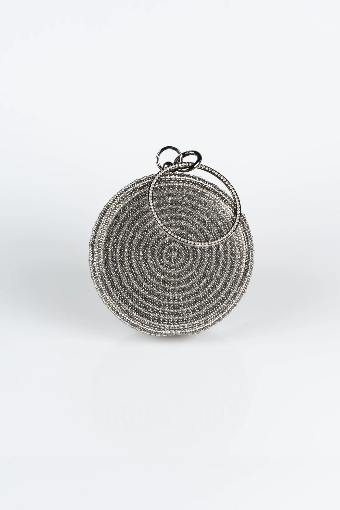 Platinum-Plaster Fabric Box Bag V371