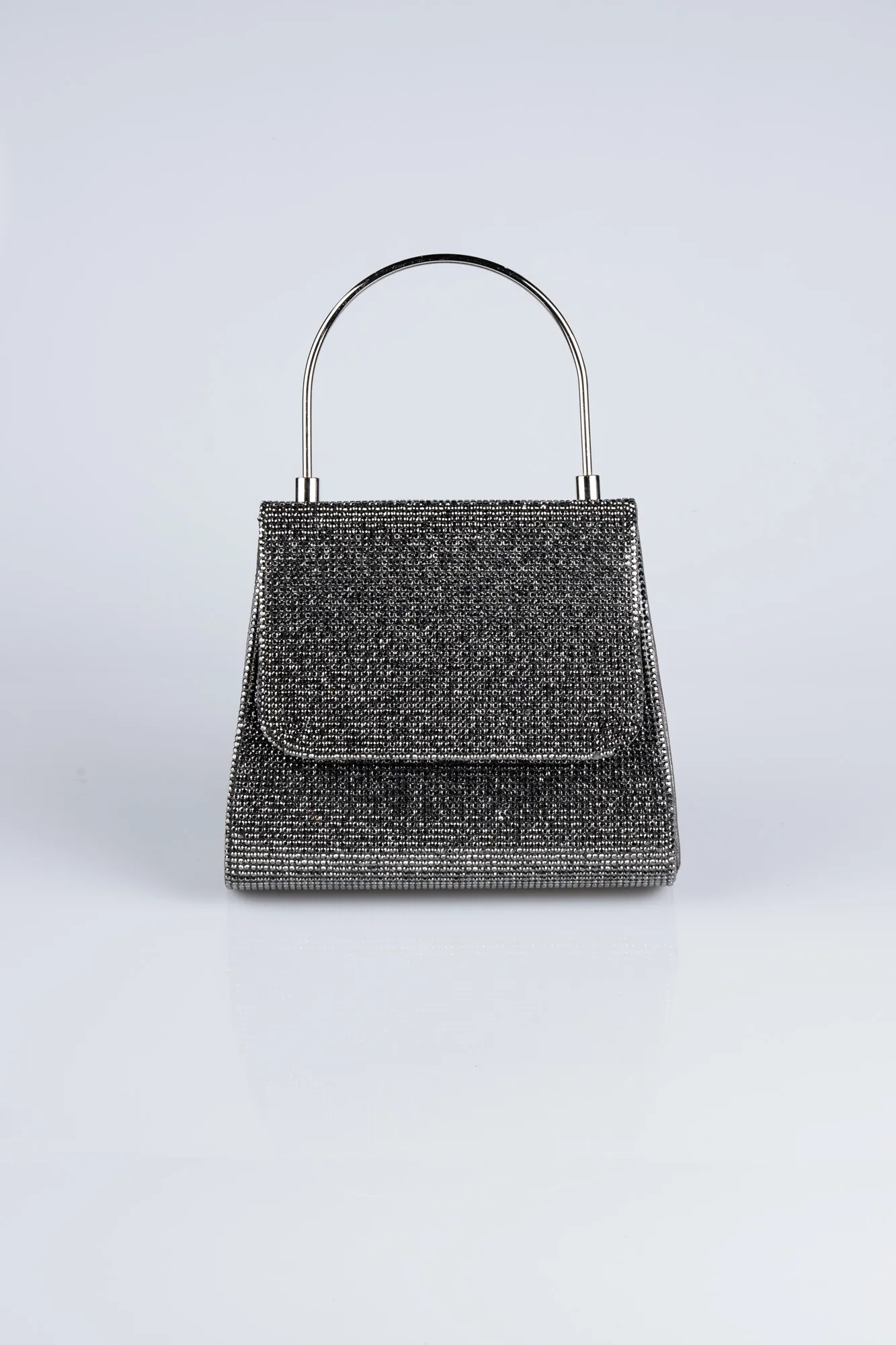 Platinum-Plaster Fabric Night Bag V415