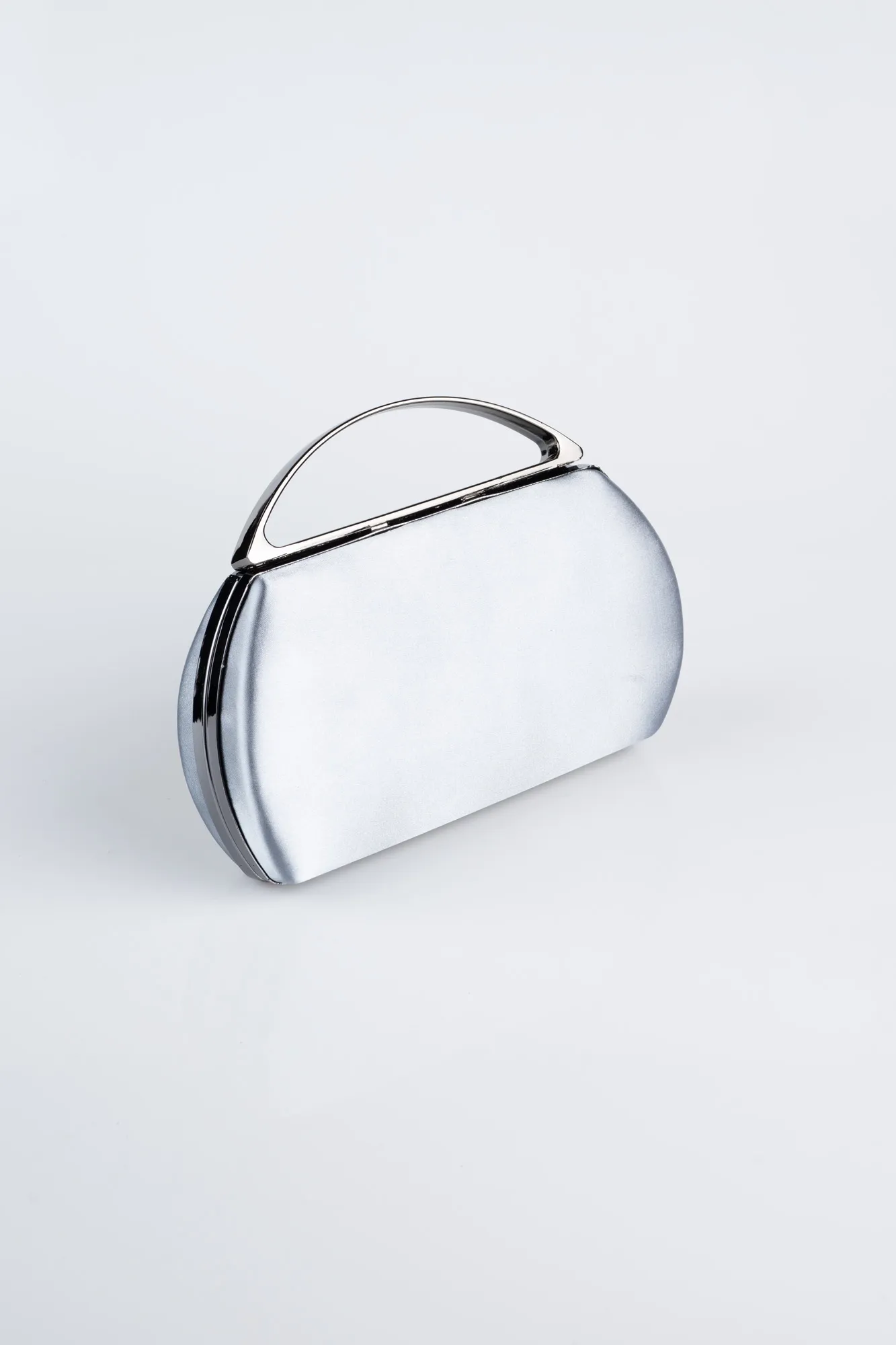 Platinum-Satin Night Bag V351