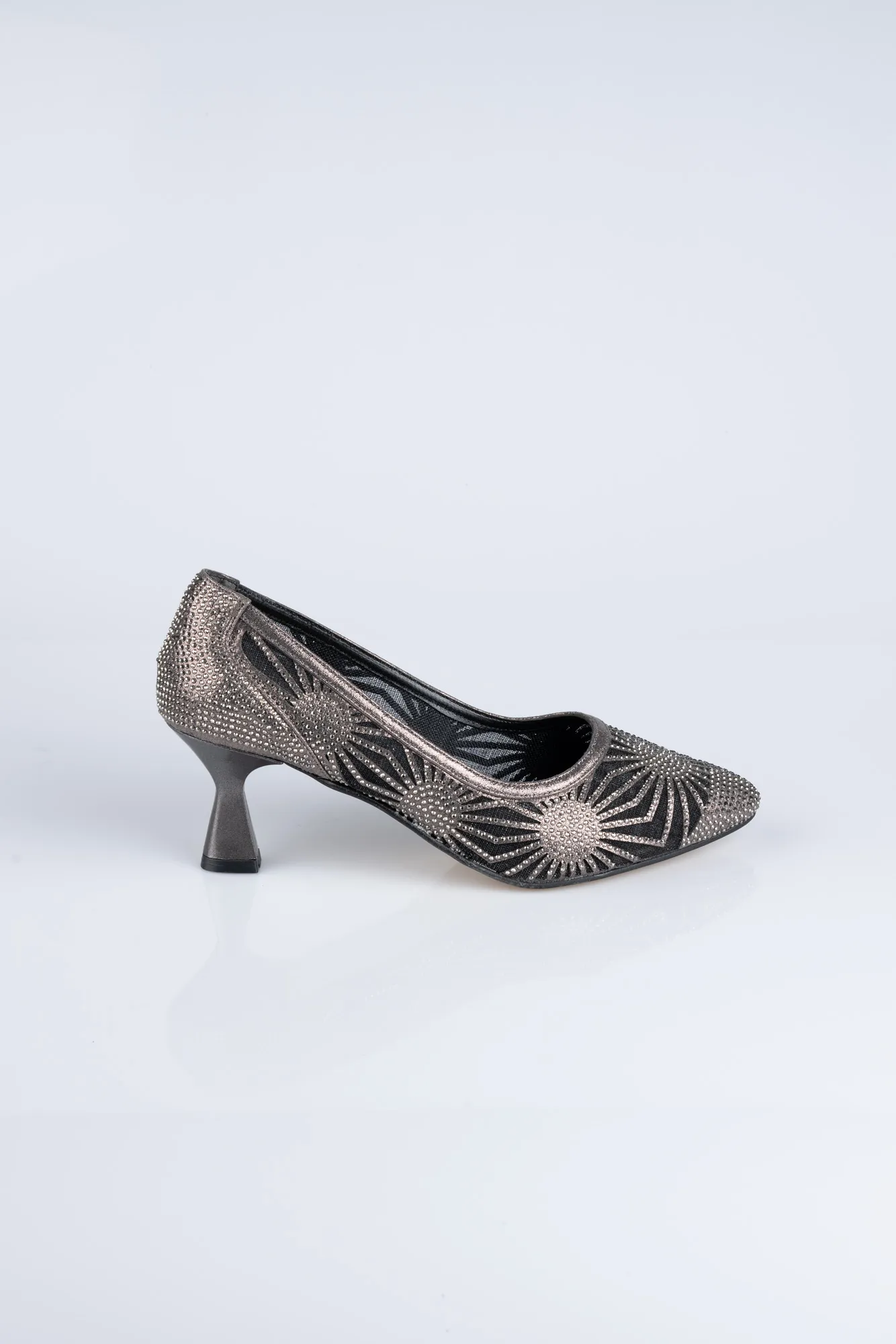 Platinum-Stony Evening Shoe MJ5153