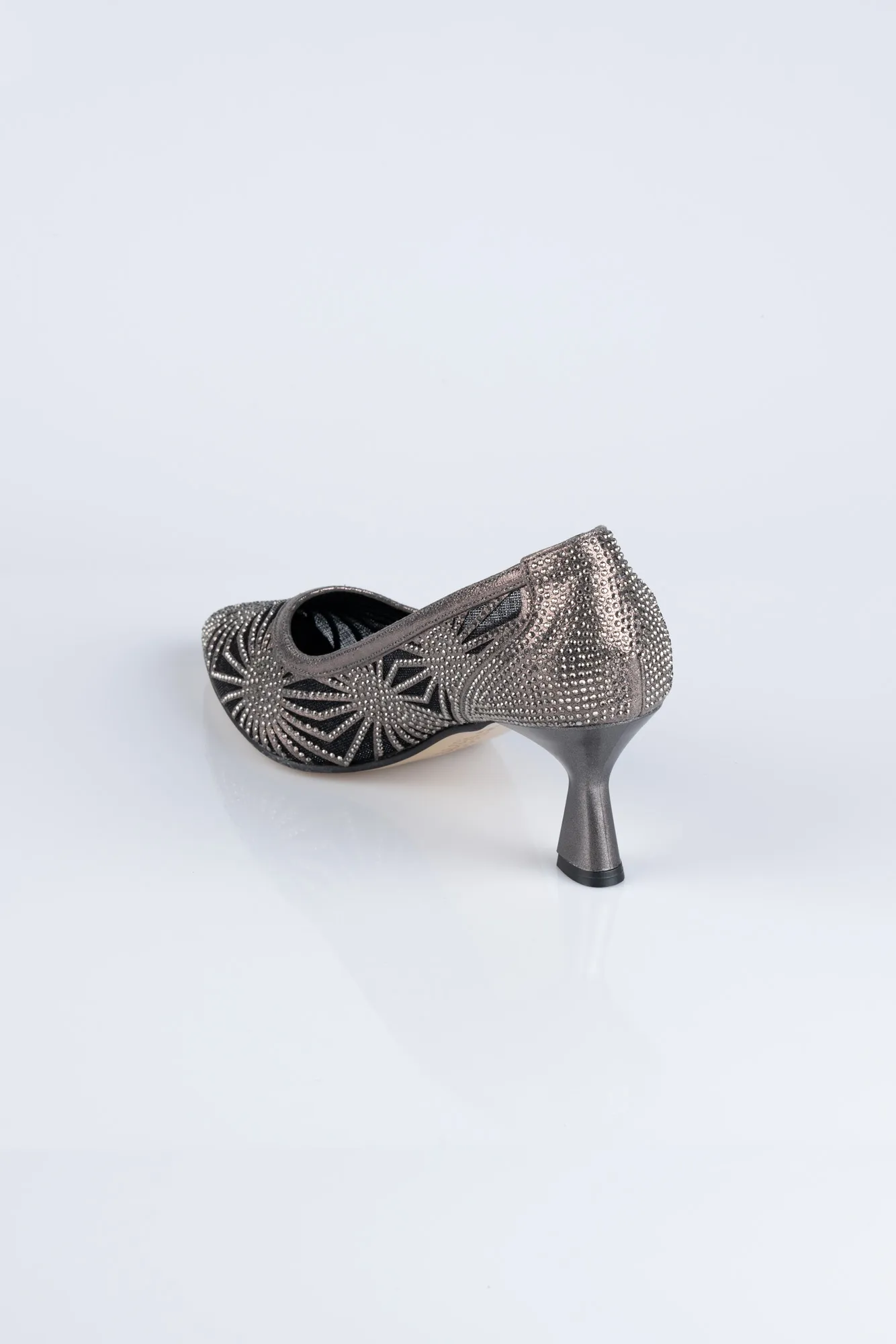 Platinum-Stony Evening Shoe MJ5153