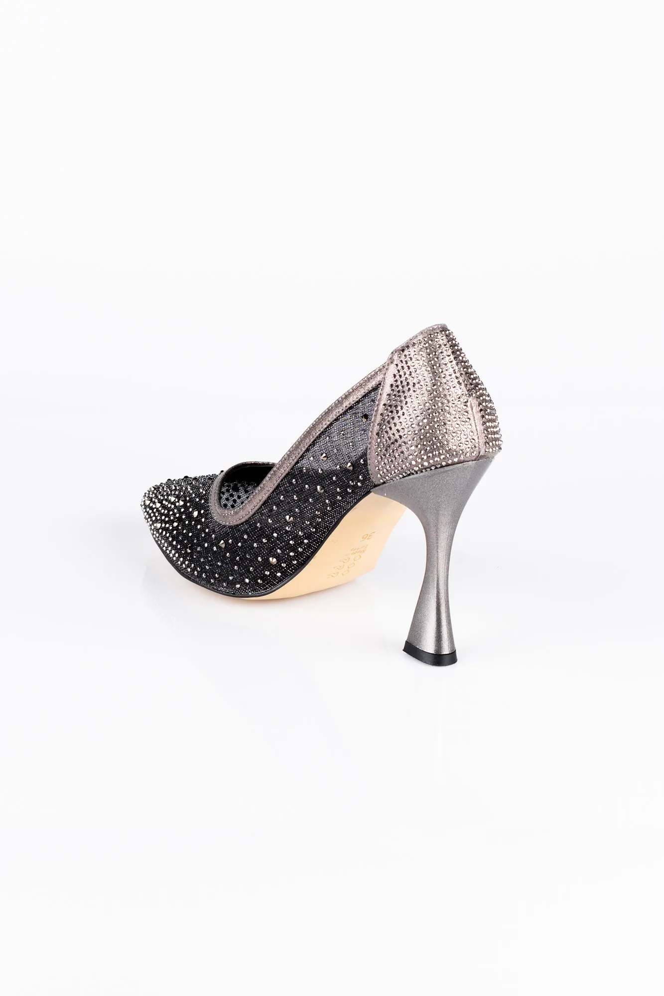 Platinum-Stony Stiletto MJ1047
