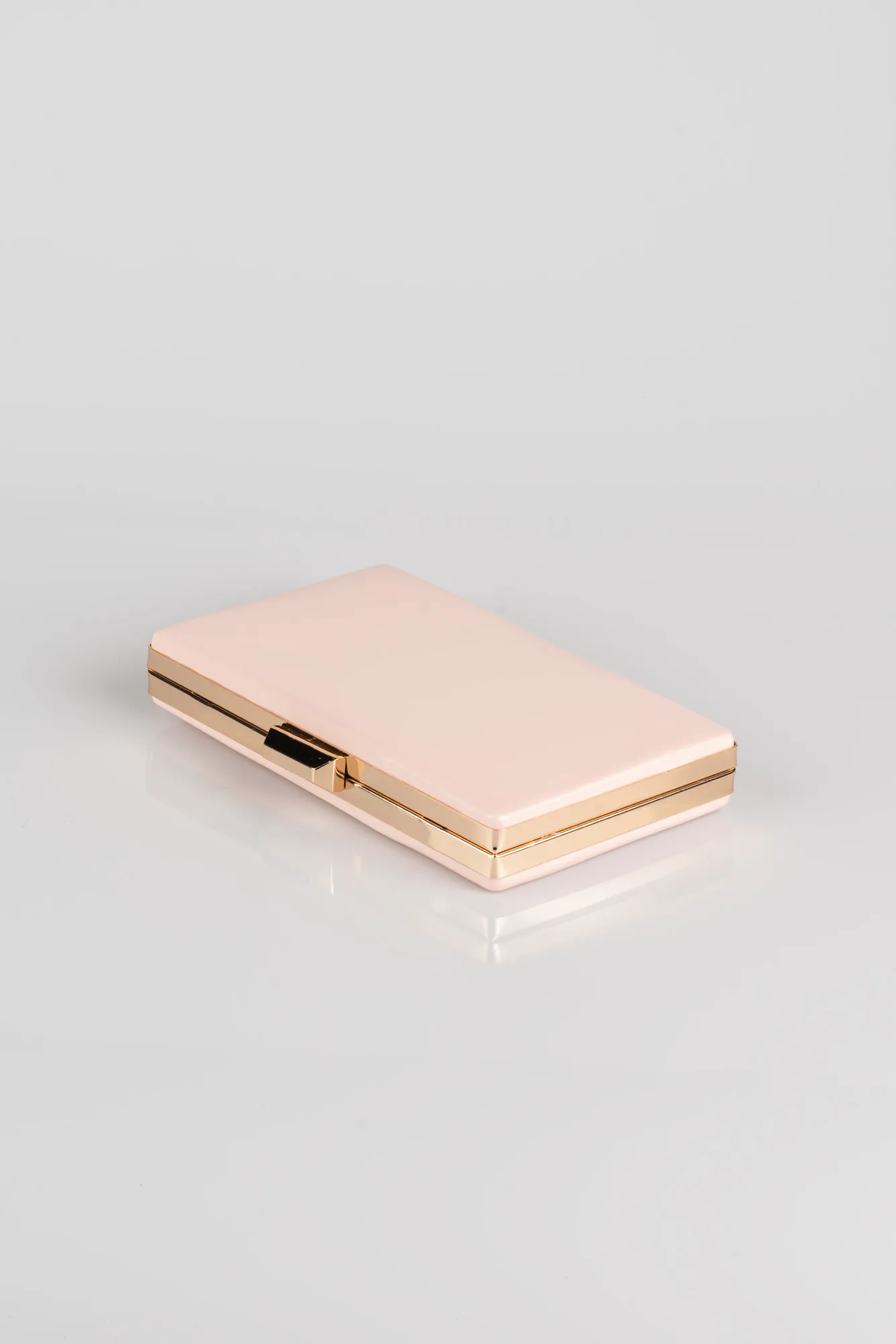 Powder Color-Leather Evening Bag SH801