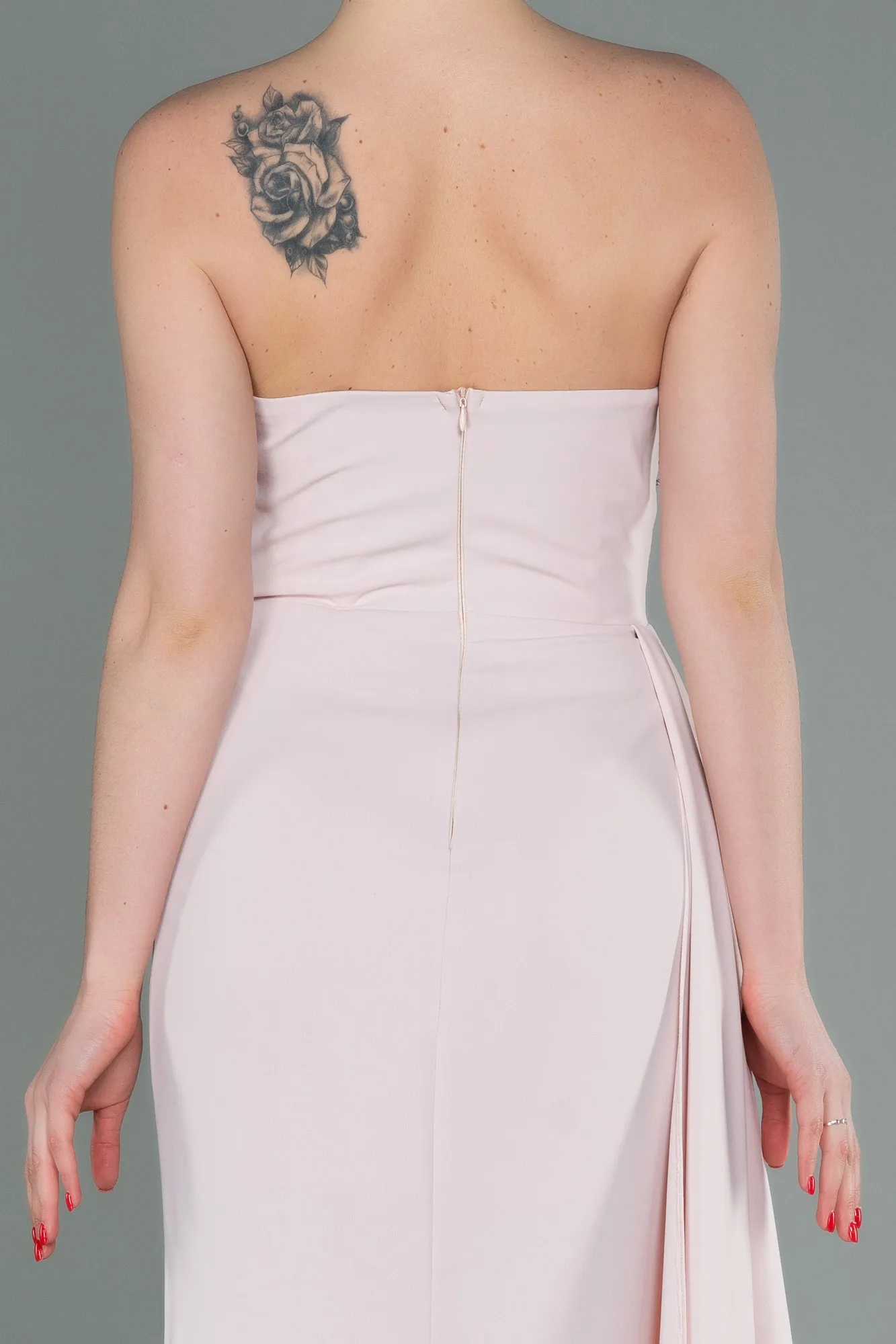 Powder Color-Long Evening Dress ABU3069