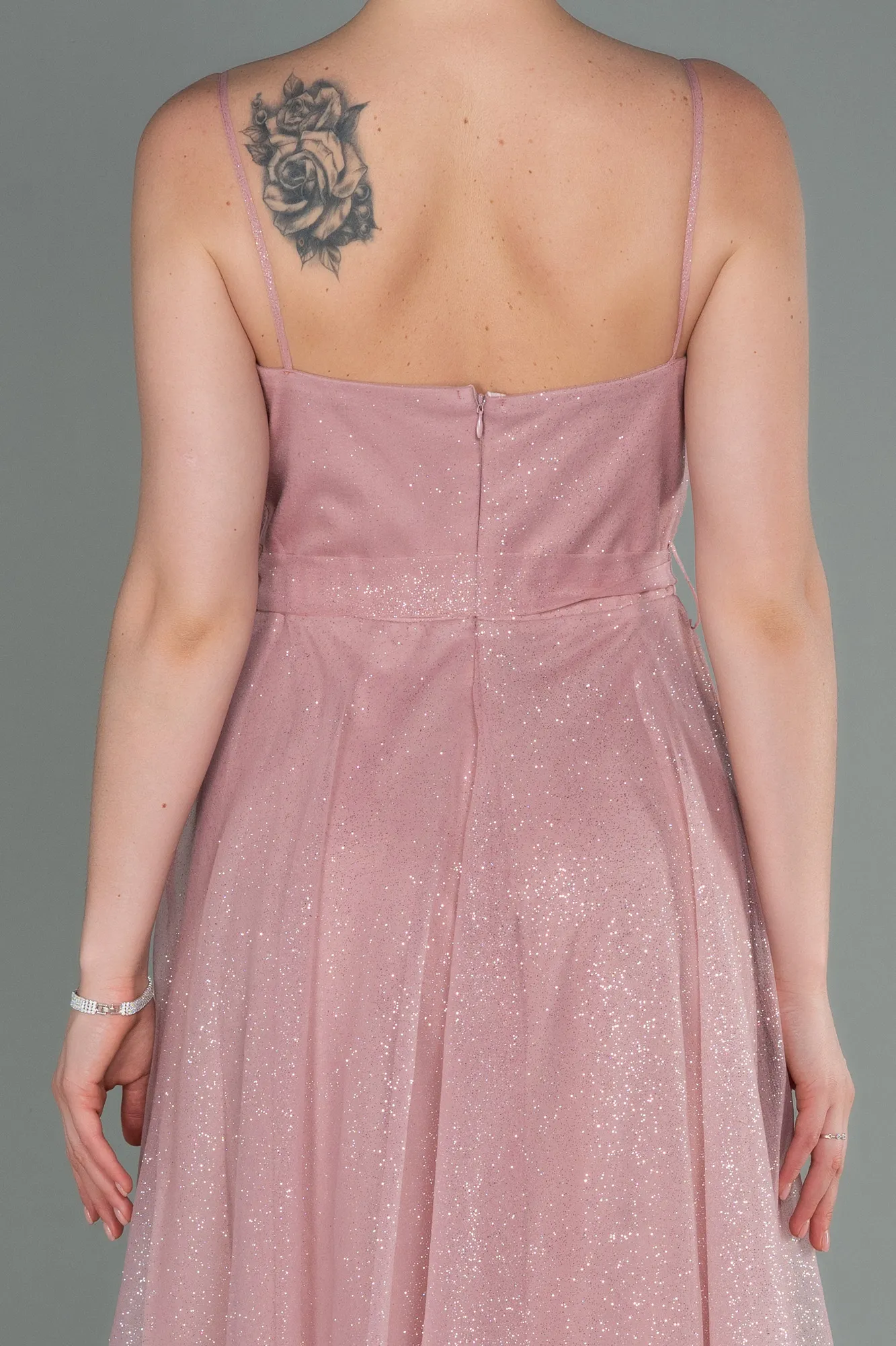 Powder Color-Long Evening Dress ABU3070