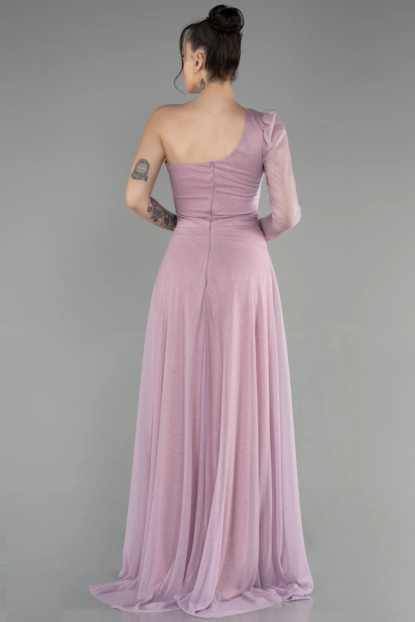 Powder Color-Long Evening Dress ABU3208