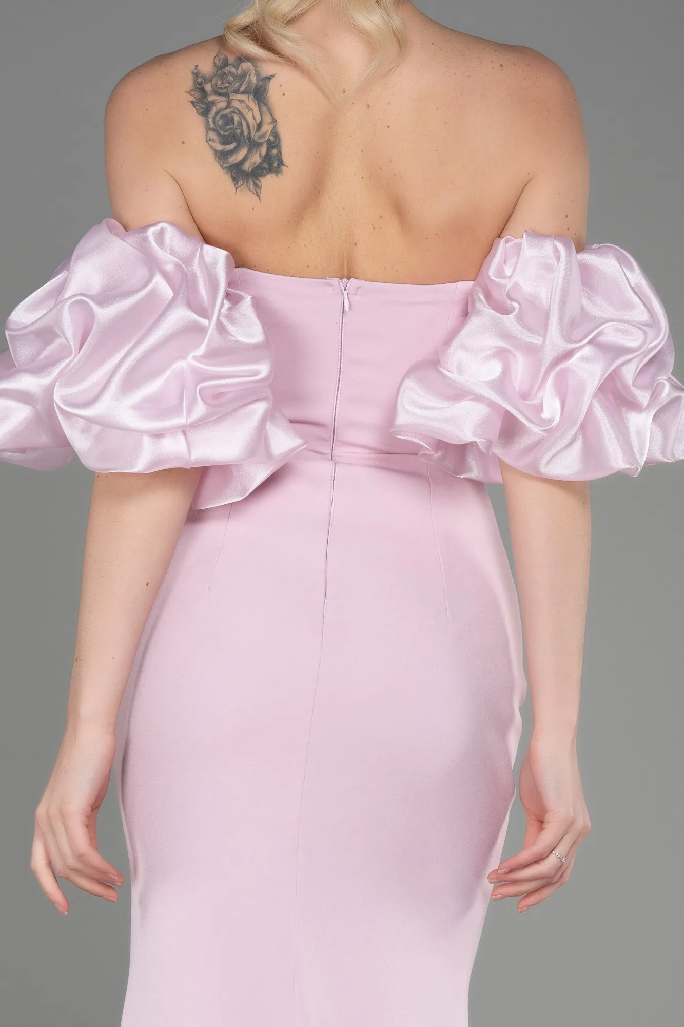 Powder Color-Long Evening Dress ABU3659