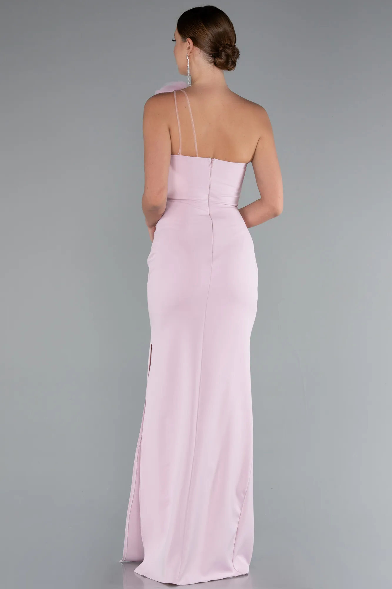 Powder Color-Long Evening Dress ABU4891