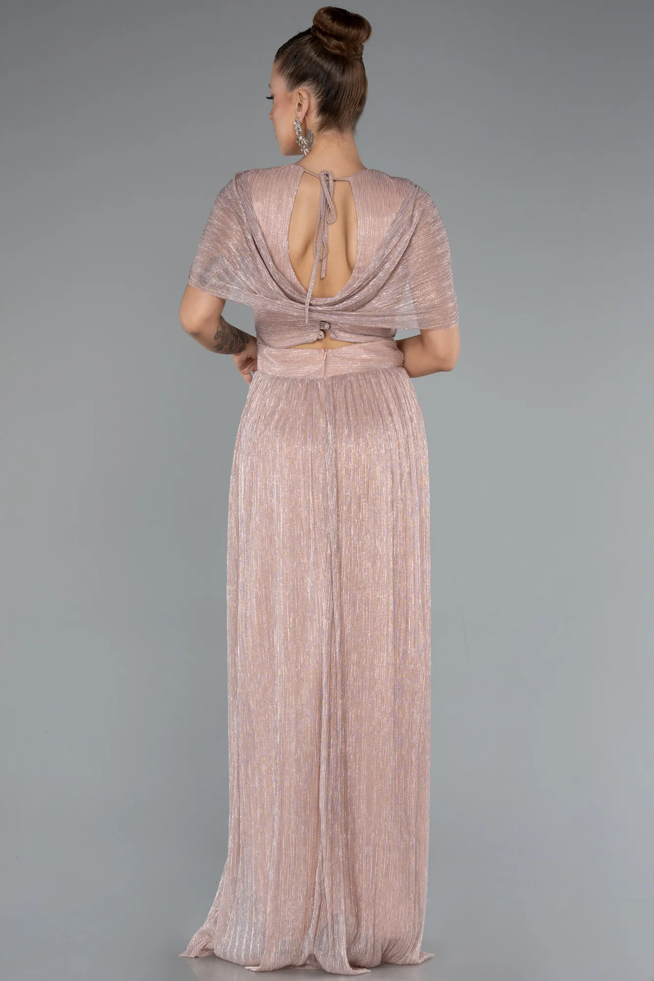 Powder Color-Long Evening Dress ABU5098