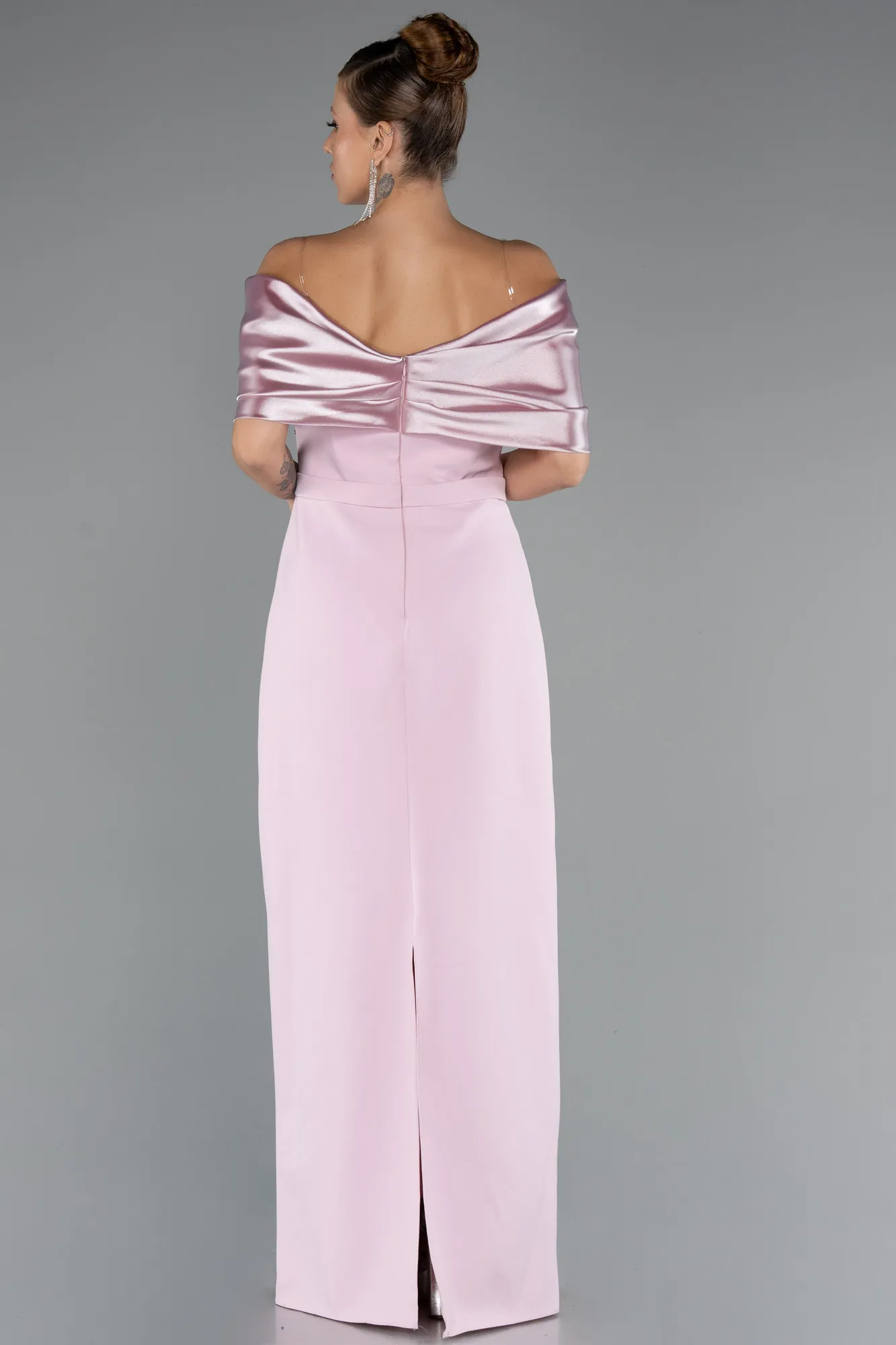 Powder Color-Long Evening Dress ABU5352
